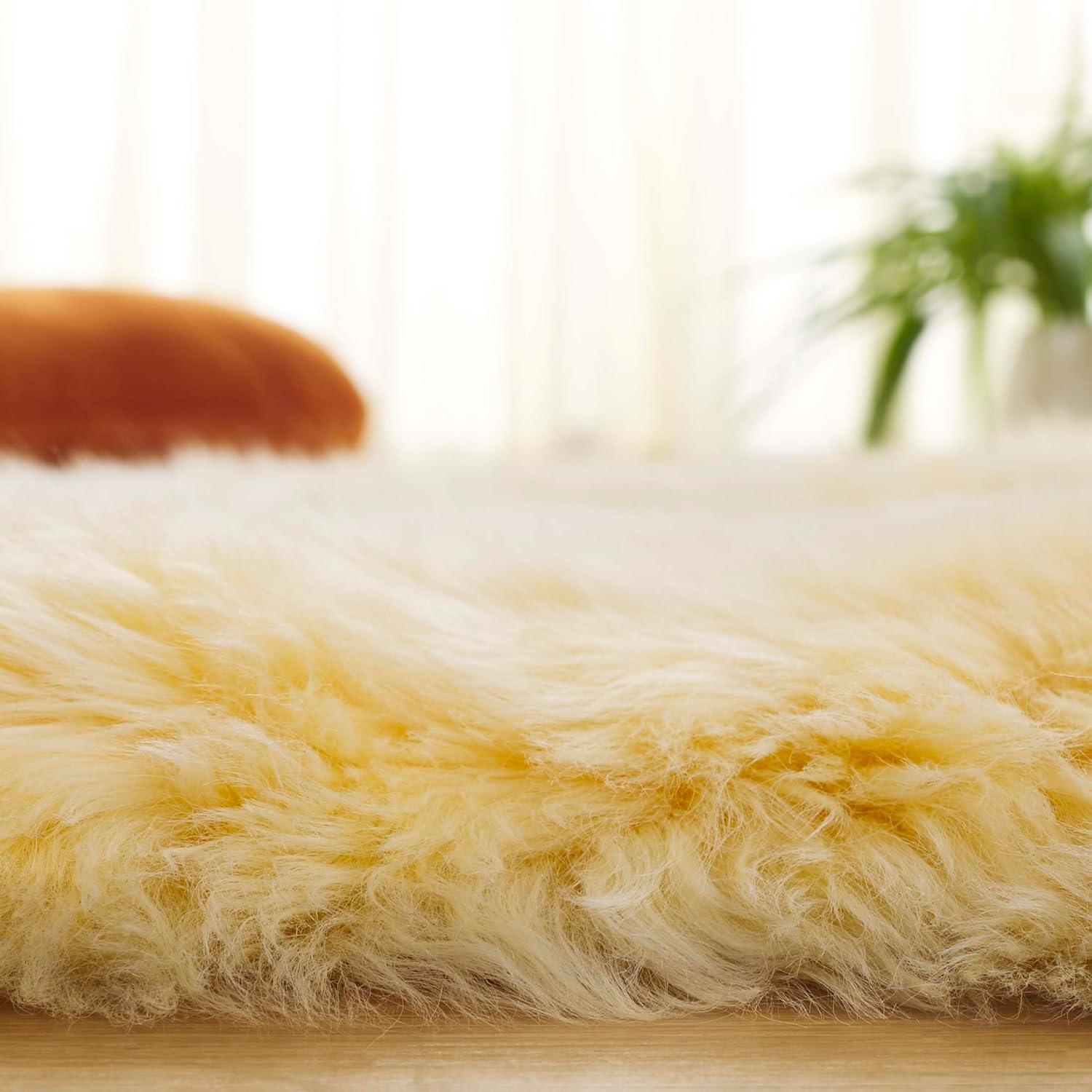 Sheep Skin Natural Sheep Skin Made Within Acid Dying Sheep Skin Solid Color Rug