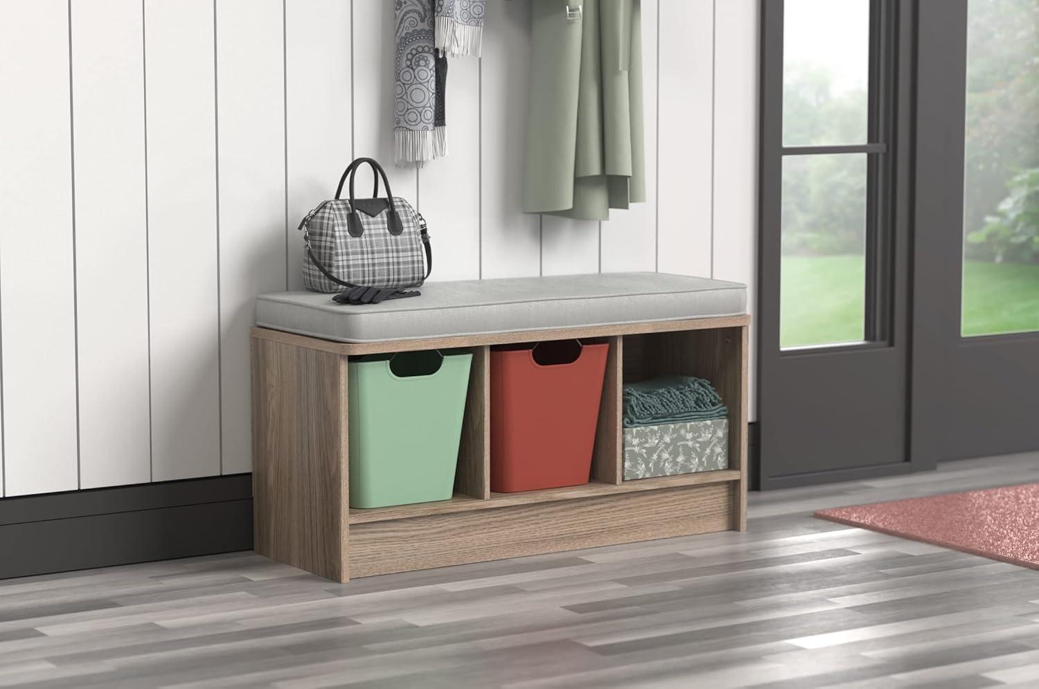 Cubeicals 3 Pair Shoe Storage Bench