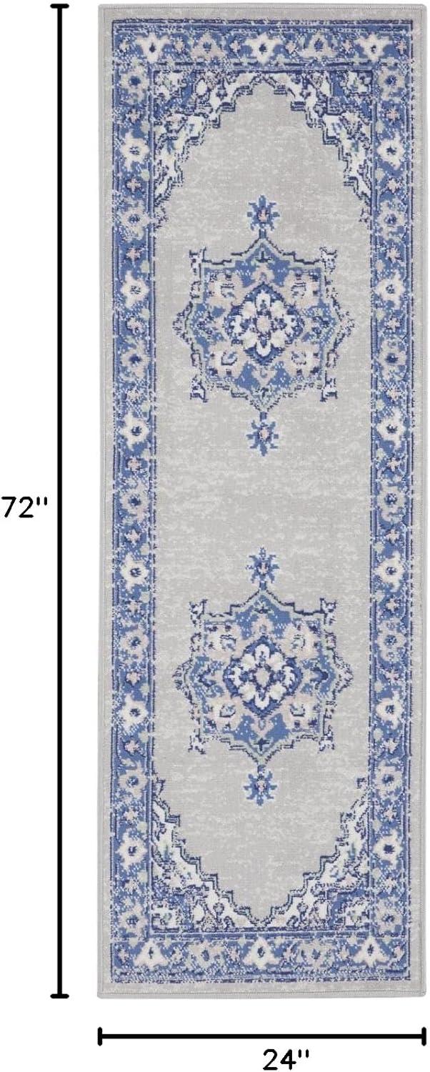 Nourison Whimsical Farmhouse Medallion Indoor Area Rug