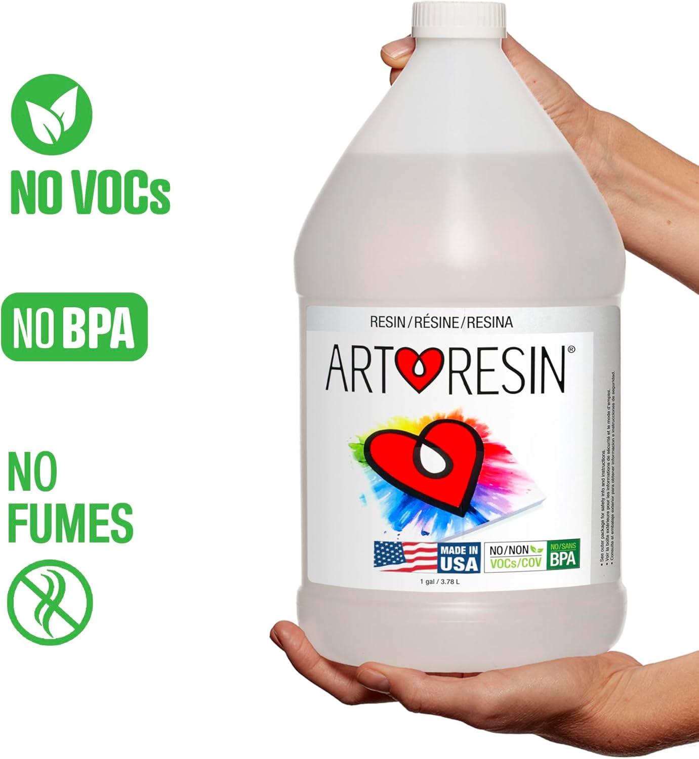 ArtResin - Epoxy Resin - Clear - Non-Toxic - 2 gal (7.57 L)