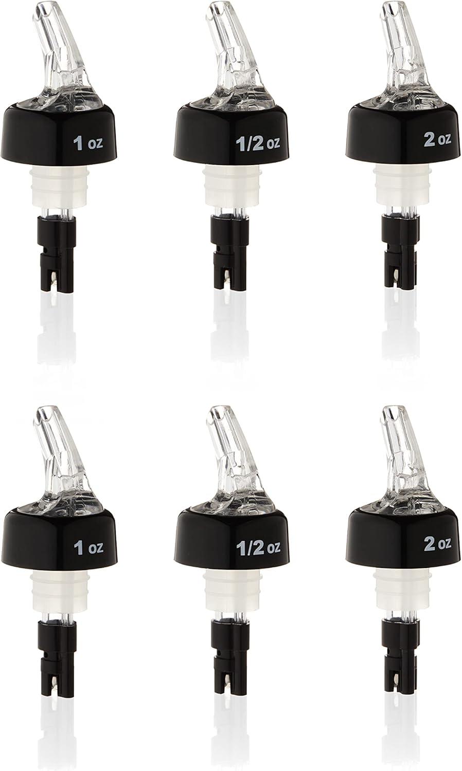 True Measured .5, 1 & 2 oz Pour Spout (Set of 6)