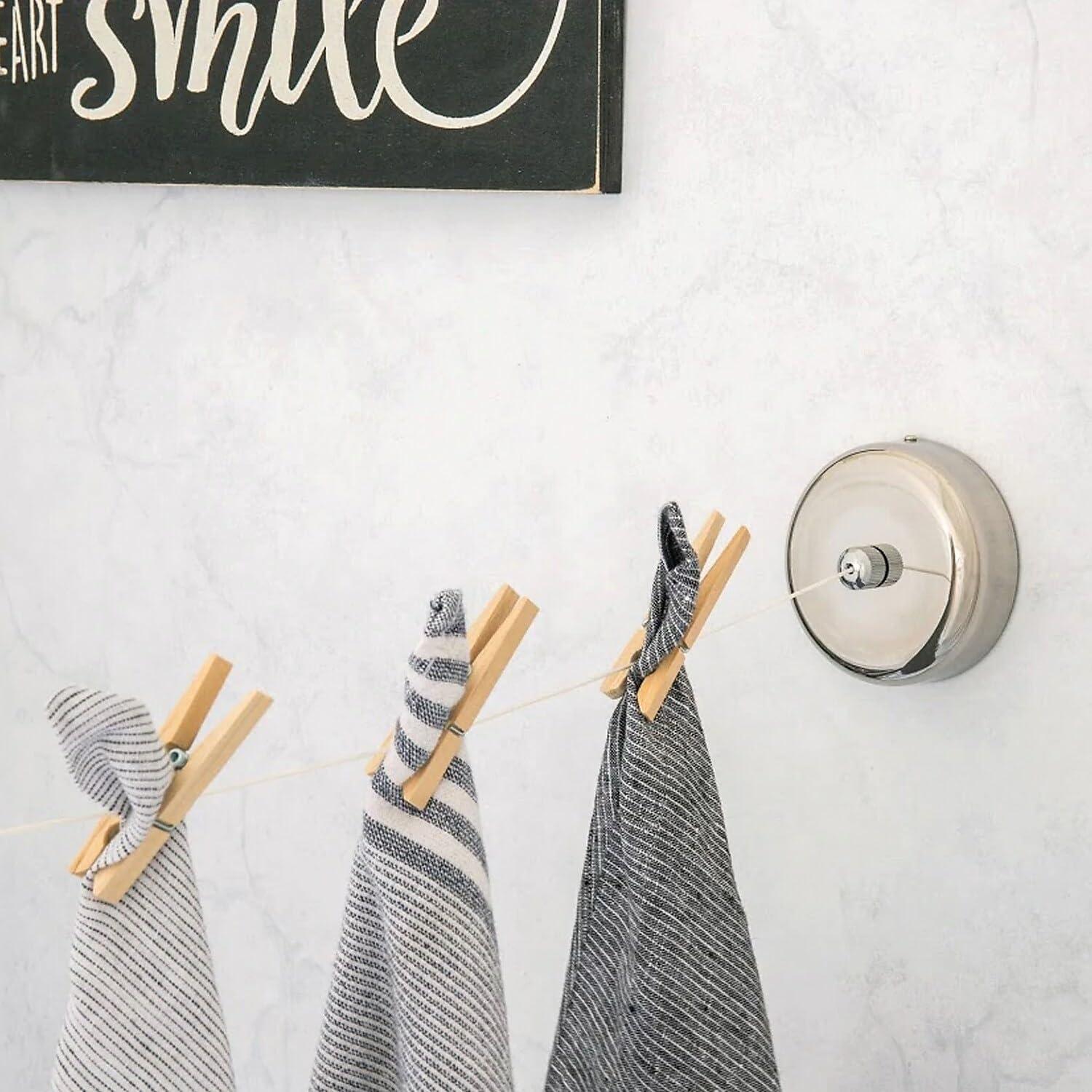 Better Houseware Plastic Retractable Clothesline