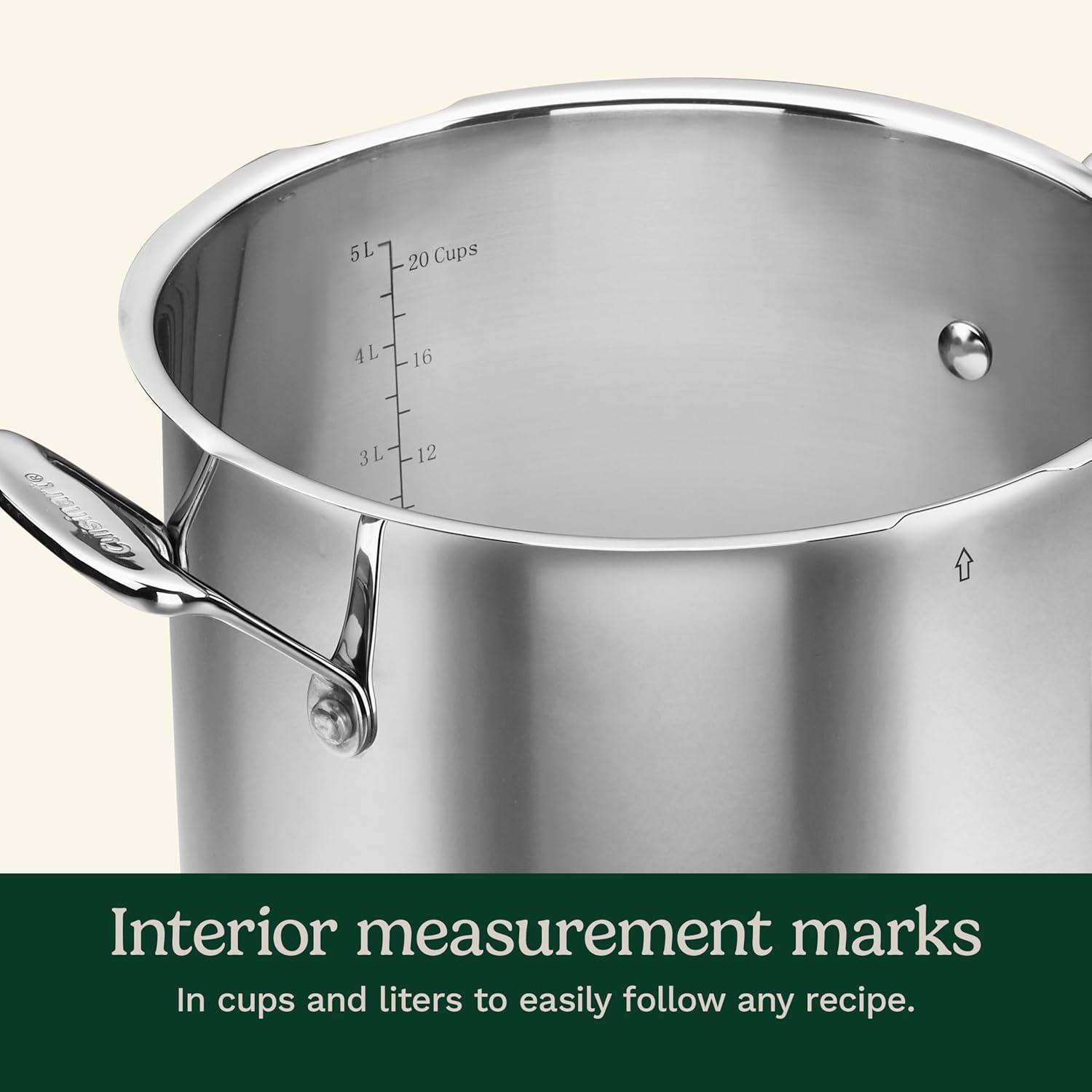 Cuisinart ® Chef's Classic ™ 6-Qt. Stainless Steel Pasta Pot with Straining Cover