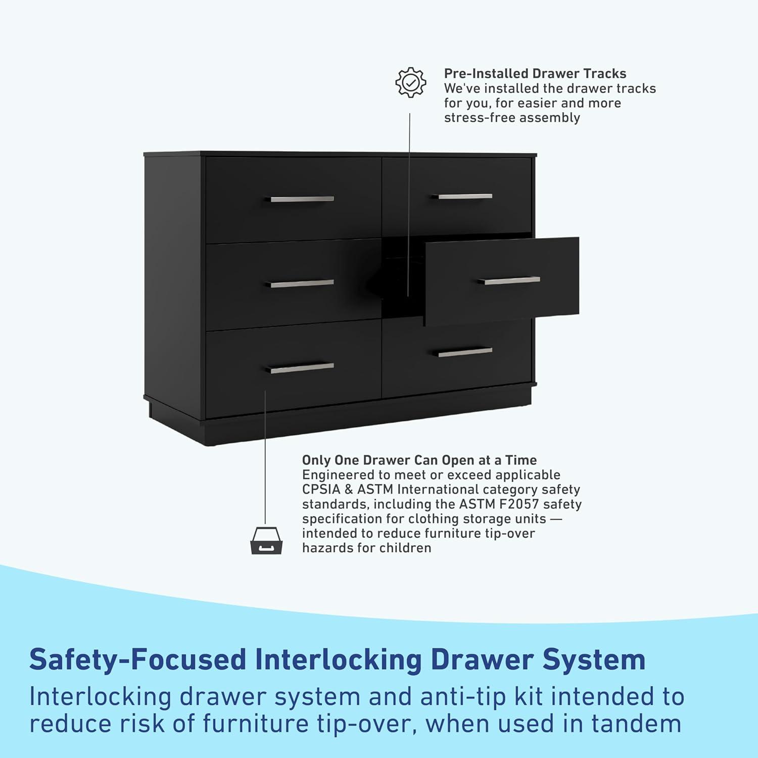 Graco Essentials 6 Drawer Double Dresser