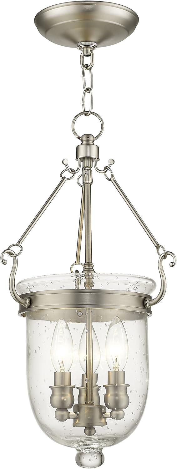 Livex Lighting - Jefferson - 3 Light Chain Lantern in Traditional Style - 10