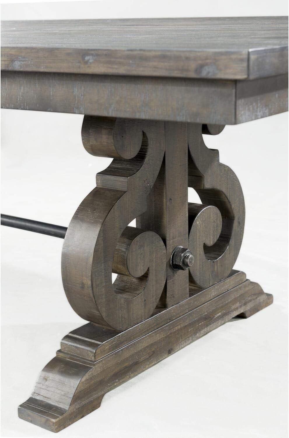Picket House Furnishings Stanford Dining Table in Dark Ash