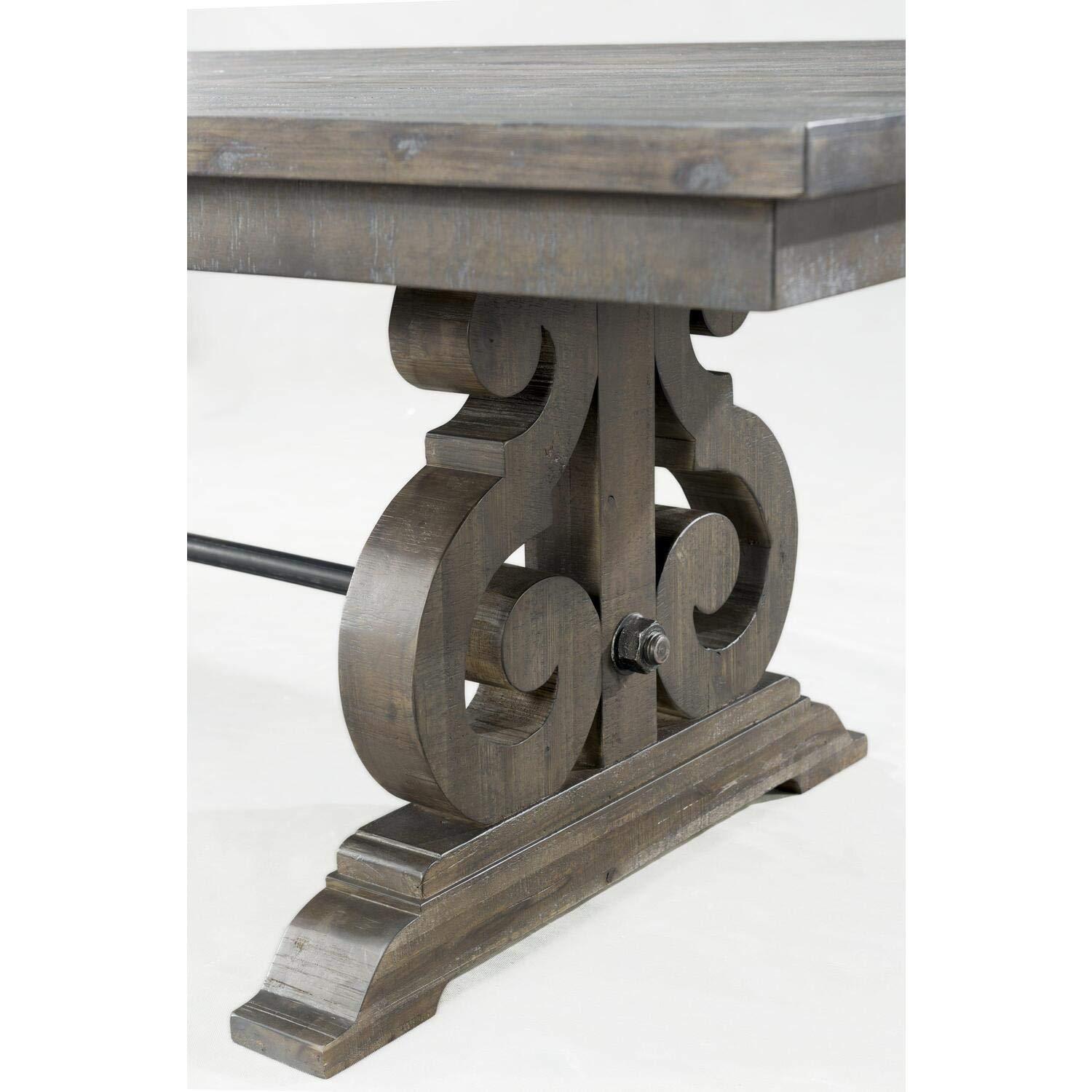 Picket House Furnishings Stanford Dining Table in Dark Ash