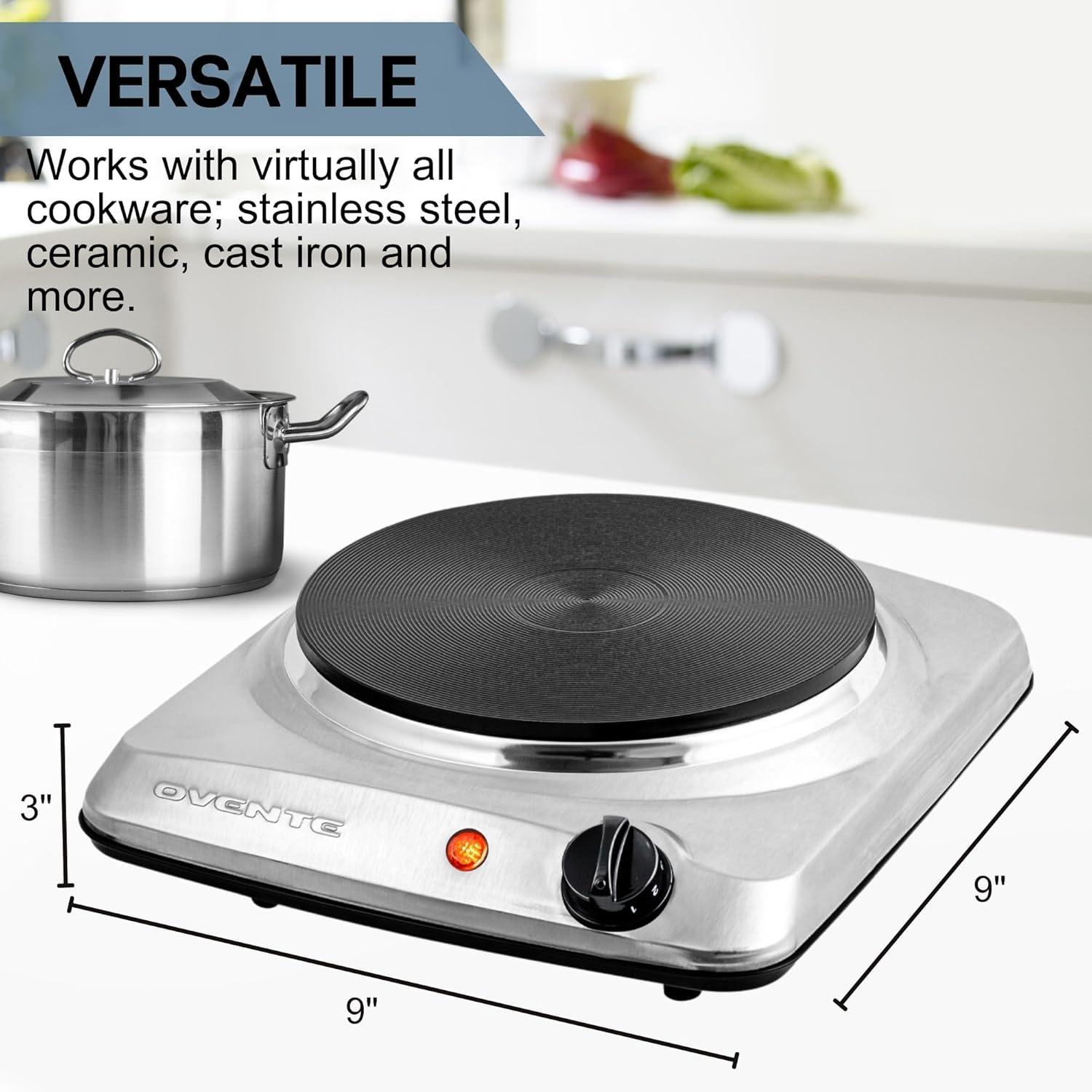 Ovente OVENTE Electric Single Cast Iron Burner
