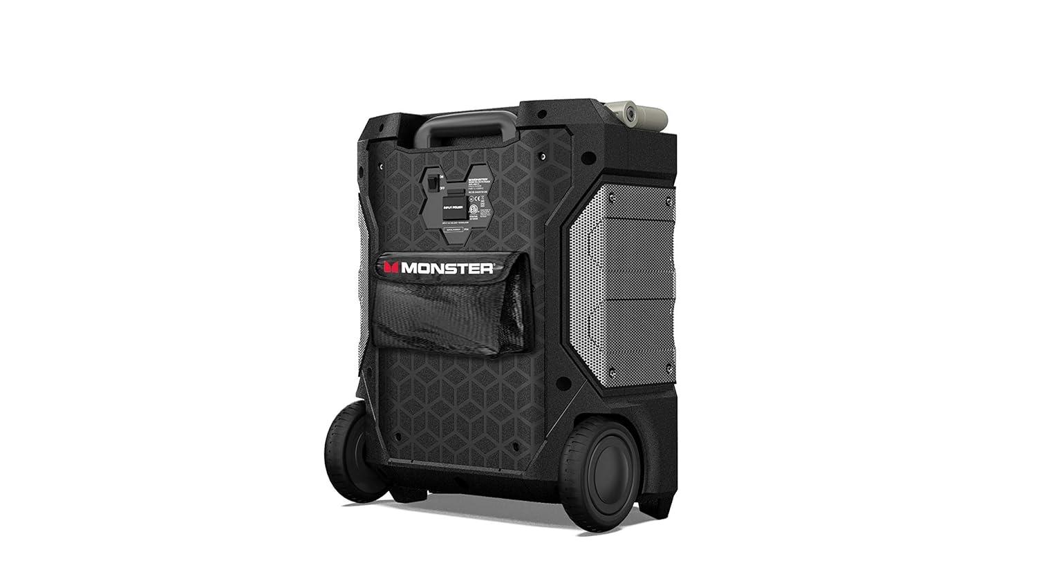 Monster MNRR270 Rockin' Roller 270 Portable Indoor/Outdoor Wireless Speaker - Black