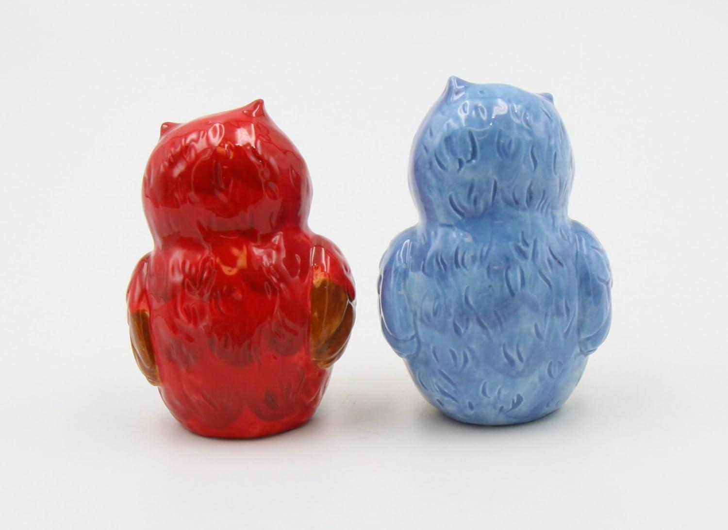 Cosmos Gifts Couple Owls Salt and Pepper Set