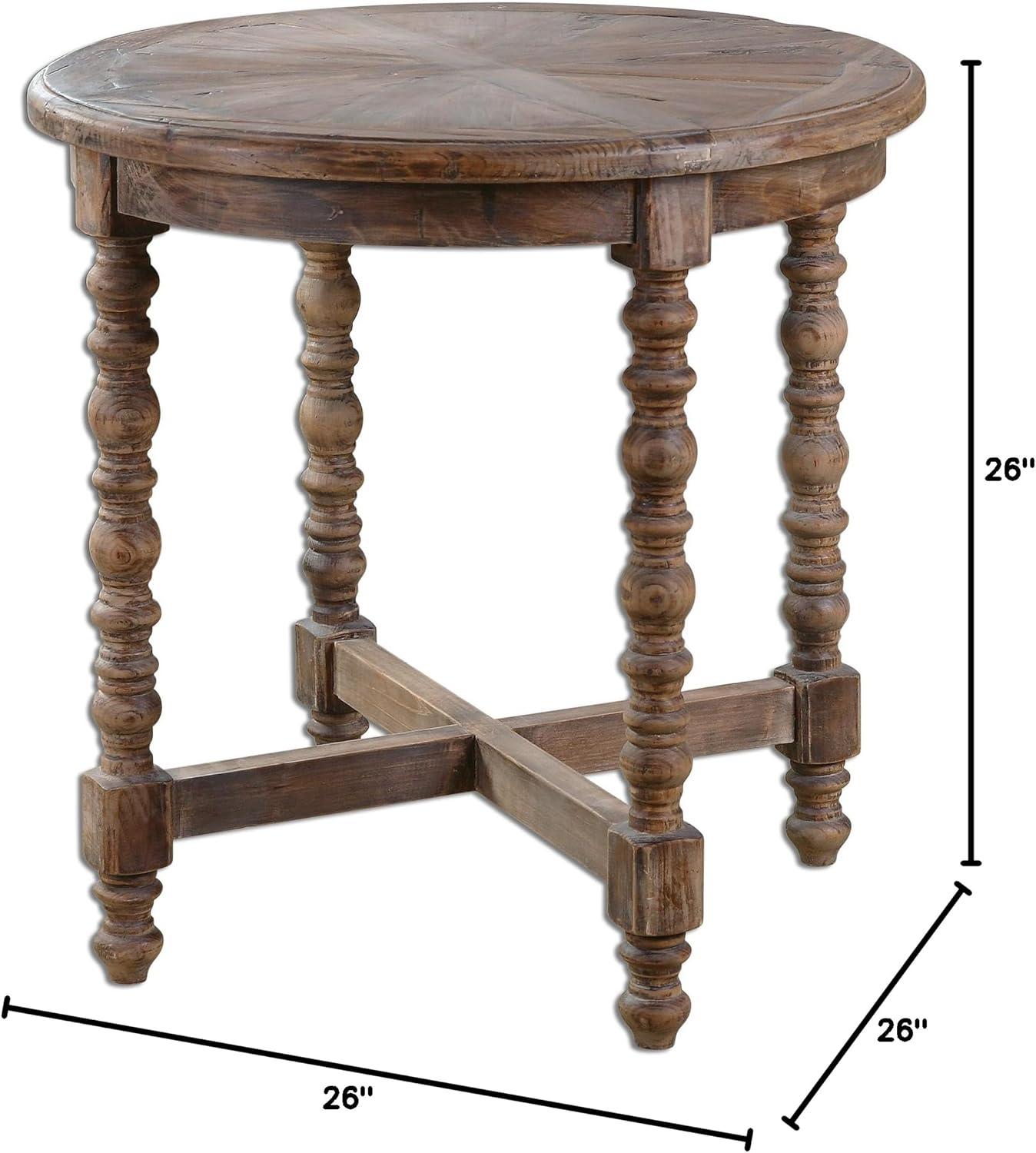 Jacob Solid Wood End Table