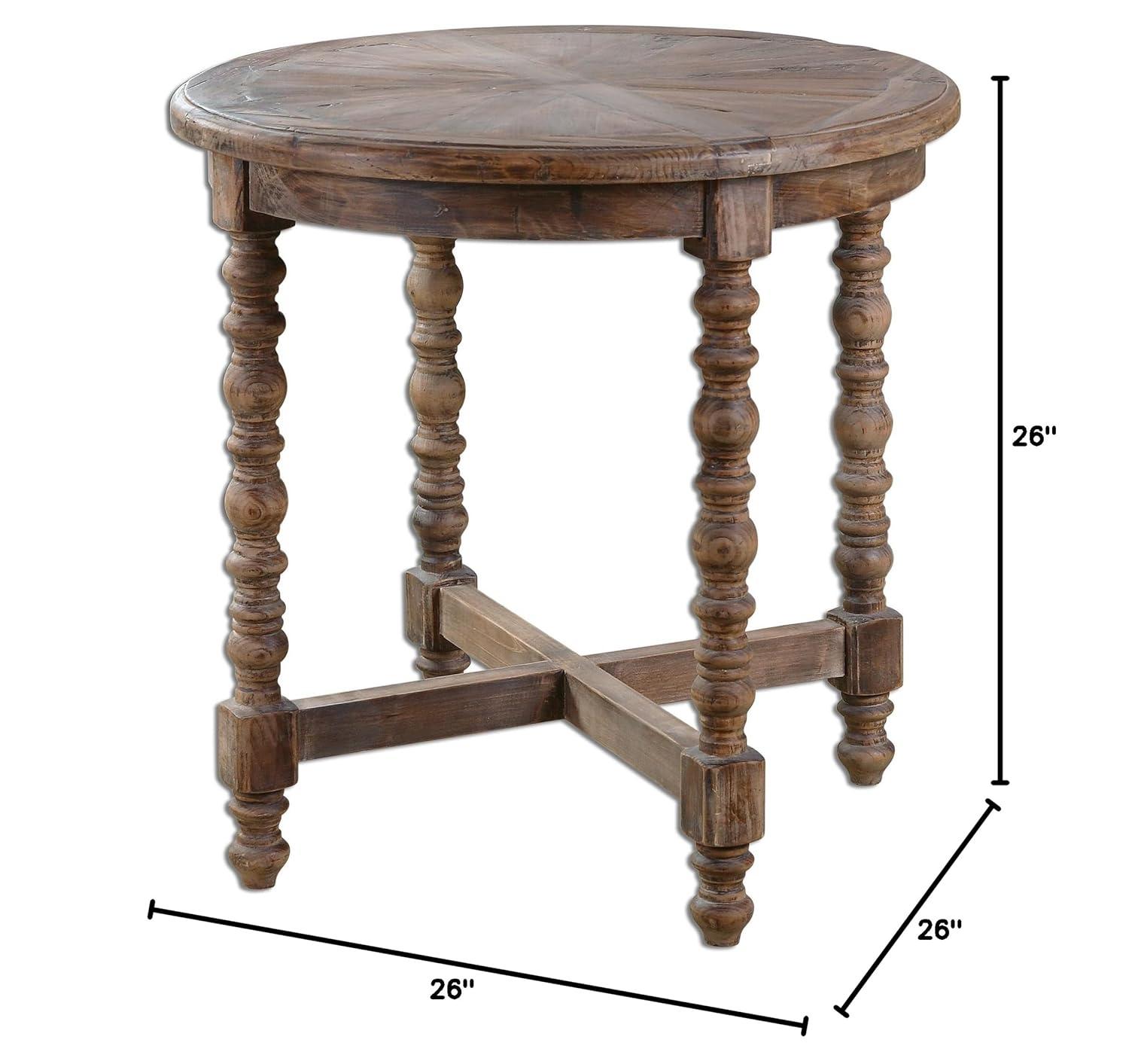Jacob Solid Wood End Table