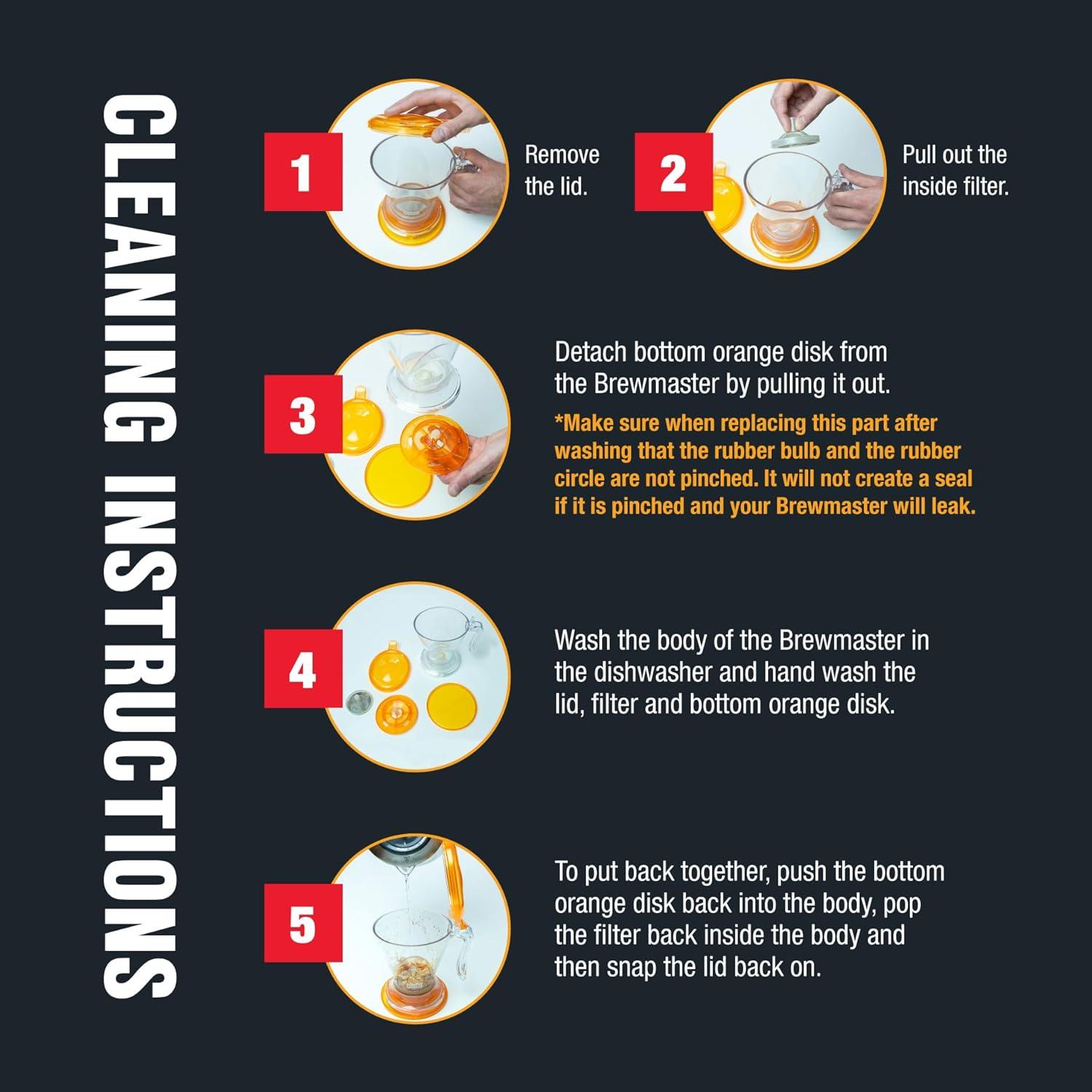 Tiesta Tea - Brewmaster Tea Infuser, 16 oz Steeper for Loose Leaf Tea