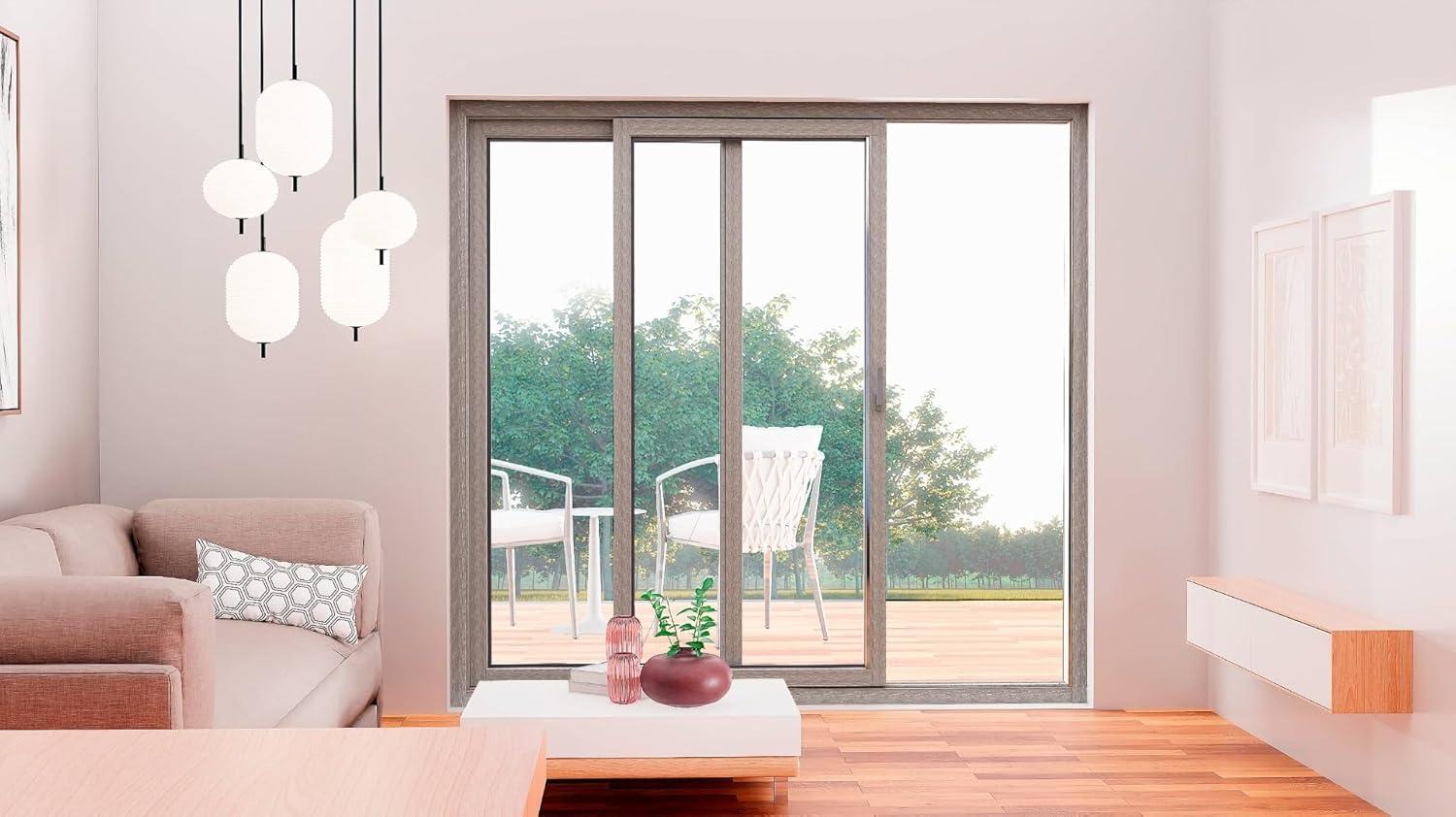 VDomDoors 8166 80'' Double Pane Patio Doors