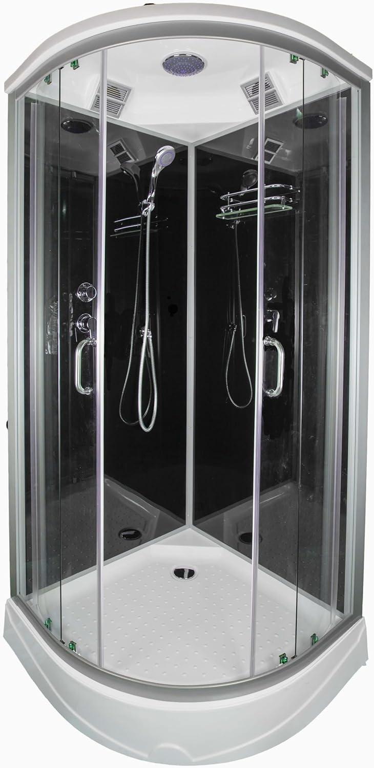 Heirloom Shower Kit S-3232 Black (Water Connection on Left-hand Side)