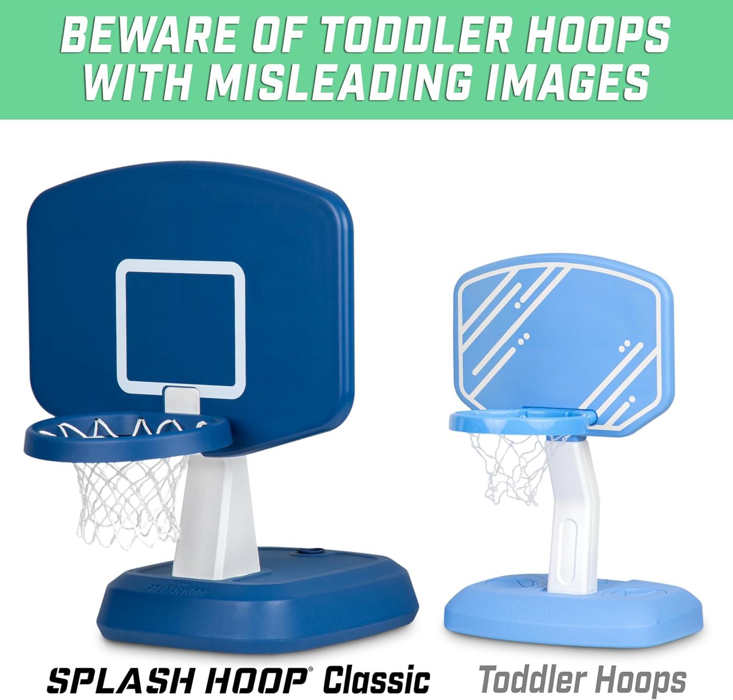 GoSports Splash Hoop Classic Swimming Pool Basketball Game - Blue