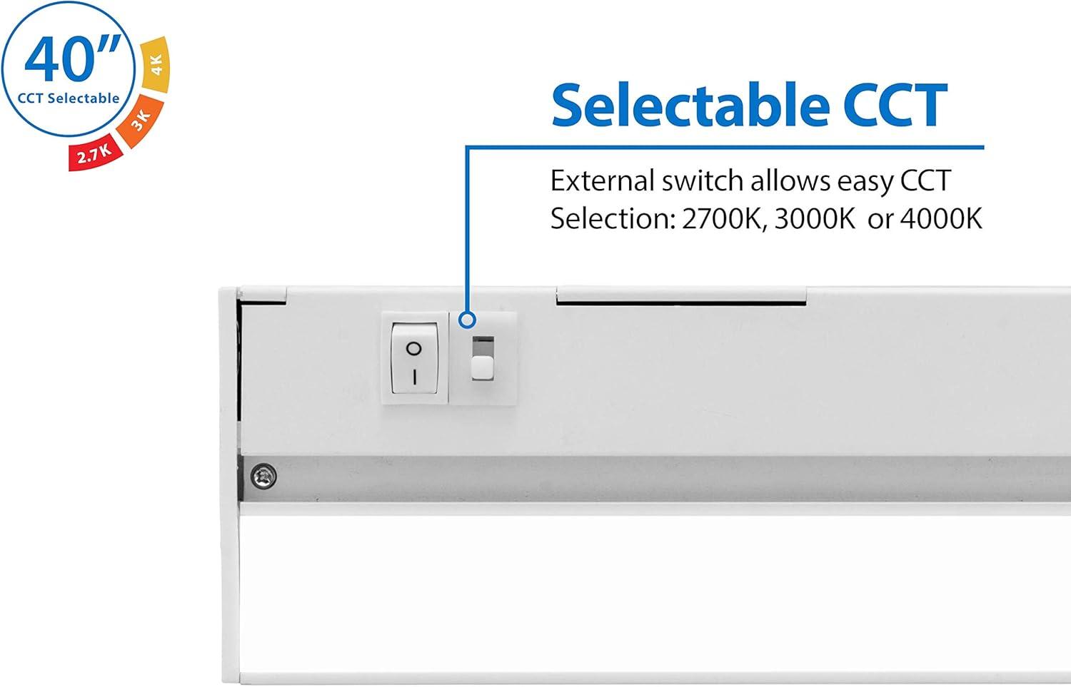 Nuc5 LED 40'' Under Cabinet Linkable Light Bar