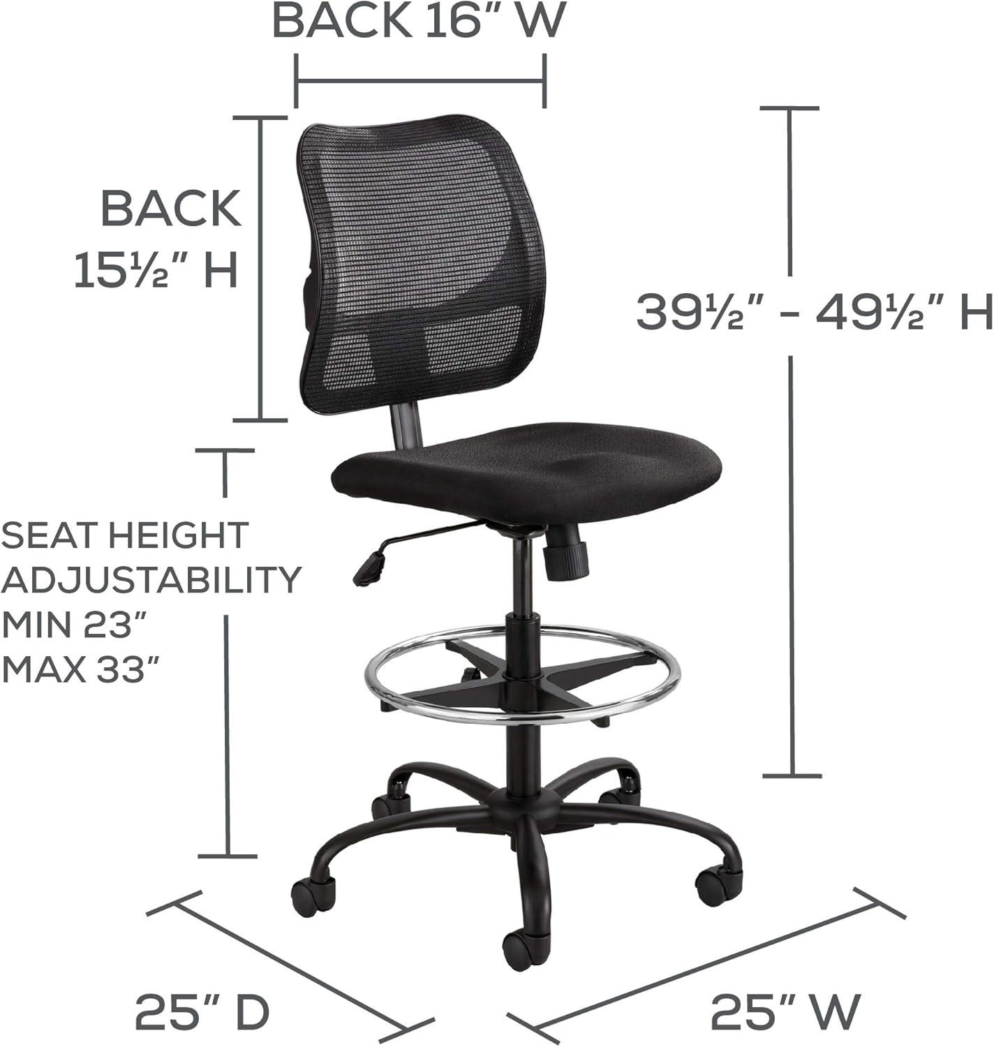 Vue Mid-Back Mesh Drafting Chair