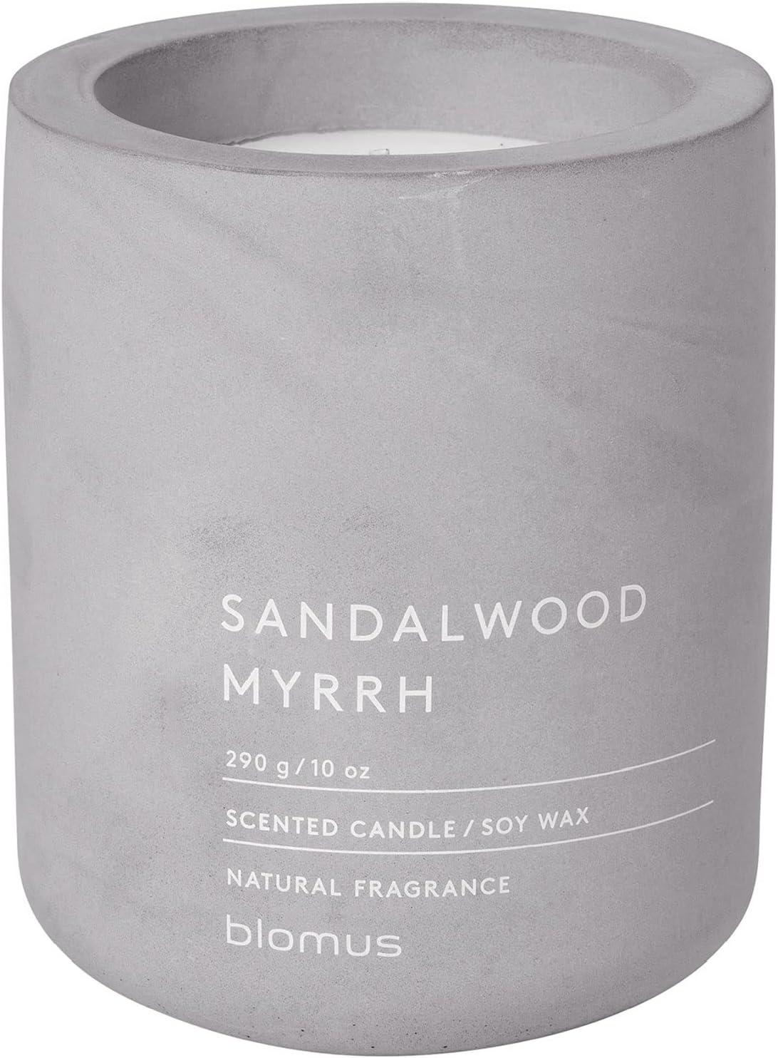 FRAGA Sandalwood Myrrh Scented Jar Candle
