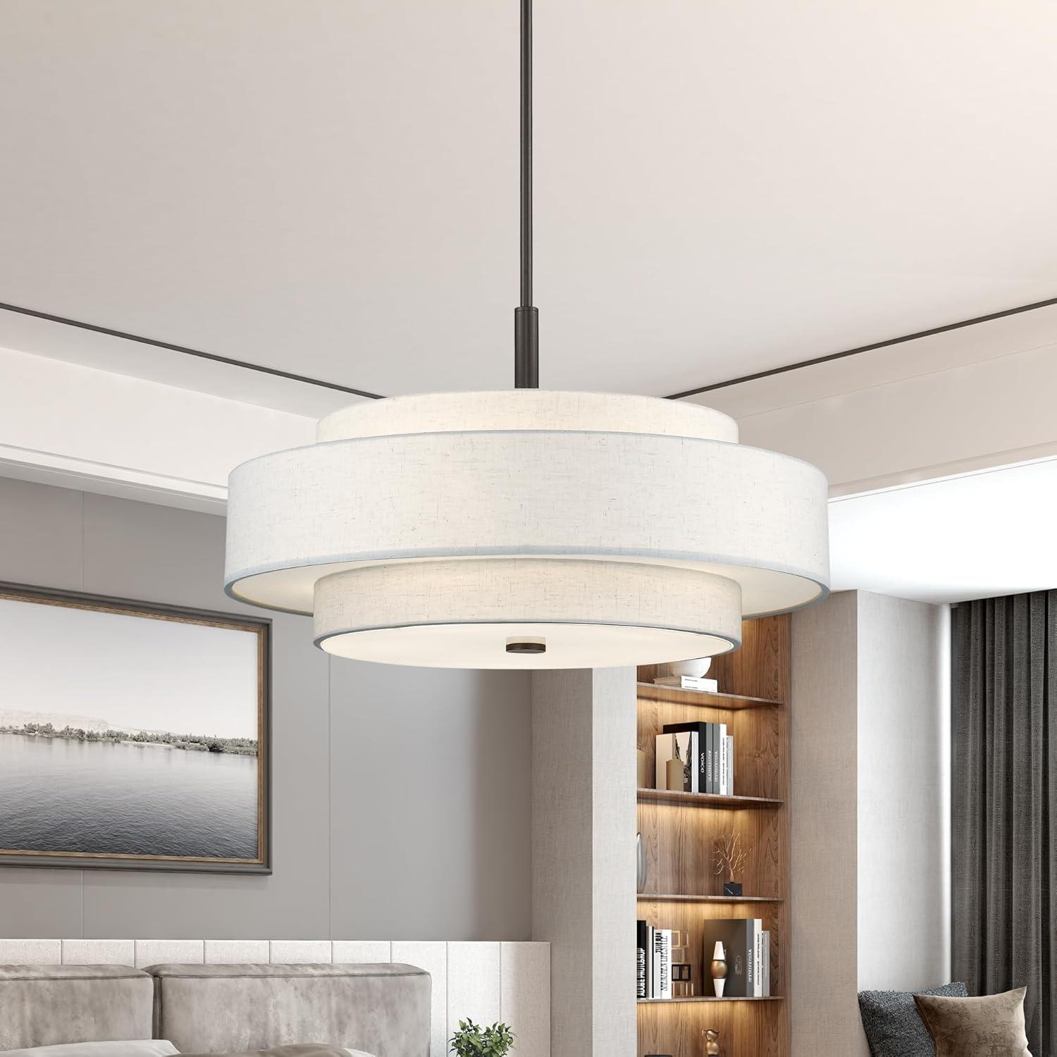 Livex Lighting Monroe 5 - Light Pendant in  Brushed Nickel