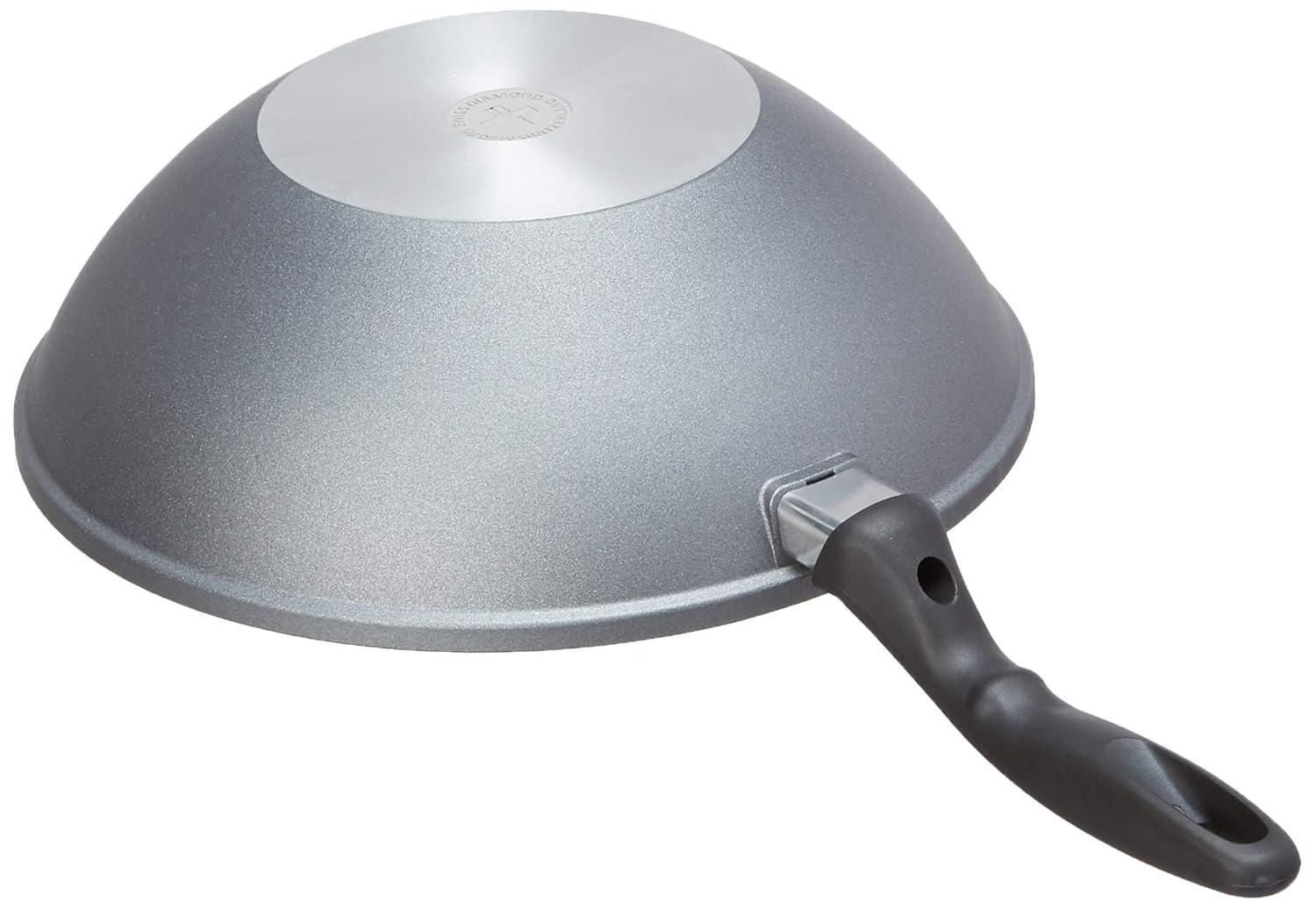 Swiss Diamond Swiss Diamond Non-Stick Cast Aluminum Wok with Lid