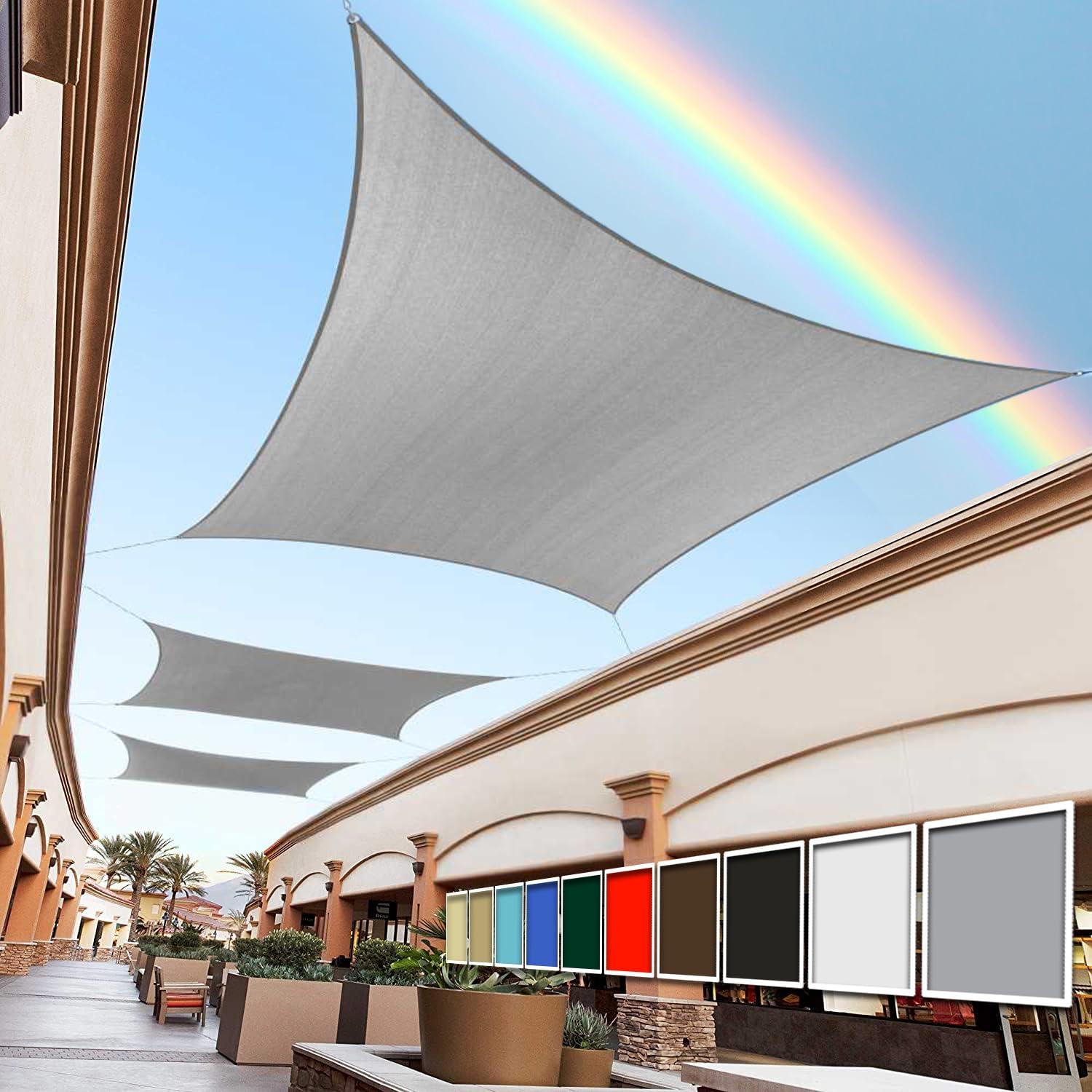 Royal Shade Royal Shade Rectangle Shade Sail With Hardware Kit