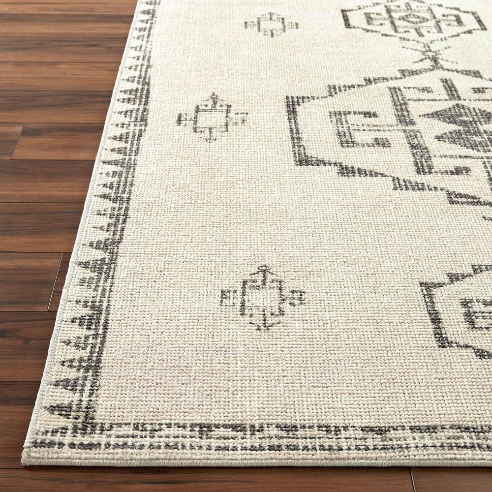 Becki Owens x Surya Solana Vintage Pewter/Beige Area Rug