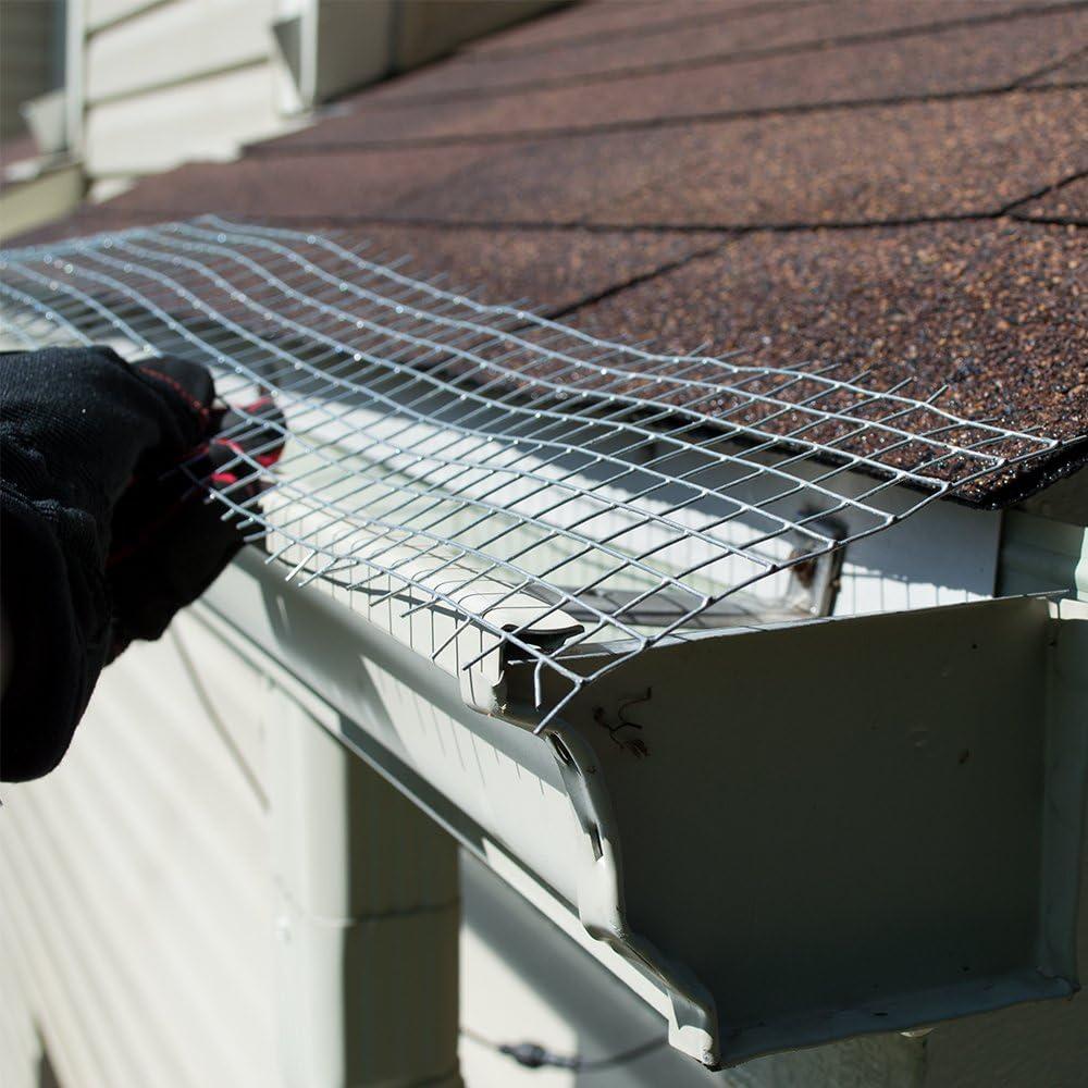 YARDGARD 23 Gauge 1/4 Inch Mesh 4 Foot x 10 Foot Galvanized Hardware Cloth