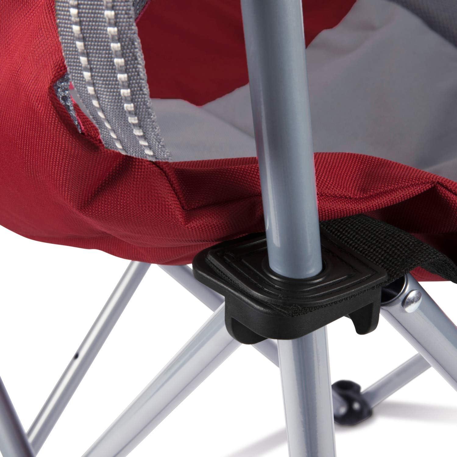 Picnic Time 803-00-100-000-0 Reclining Camp Chair - Red