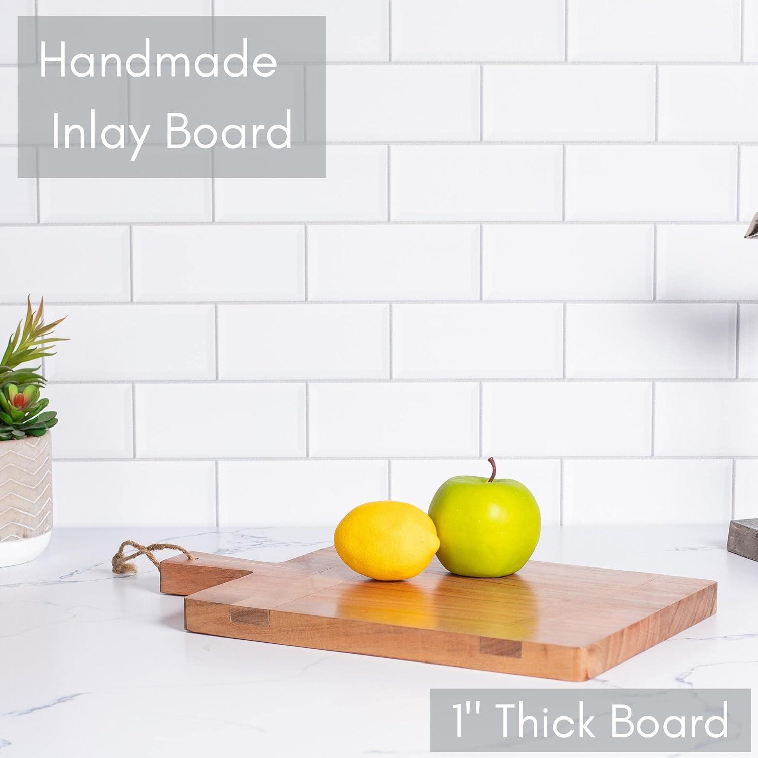 BIRDROCK HOME 16" Inlay Serving Board