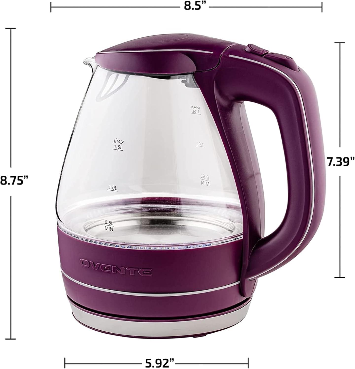 OVENTE 1.5 qt. Electric Tea Kettle