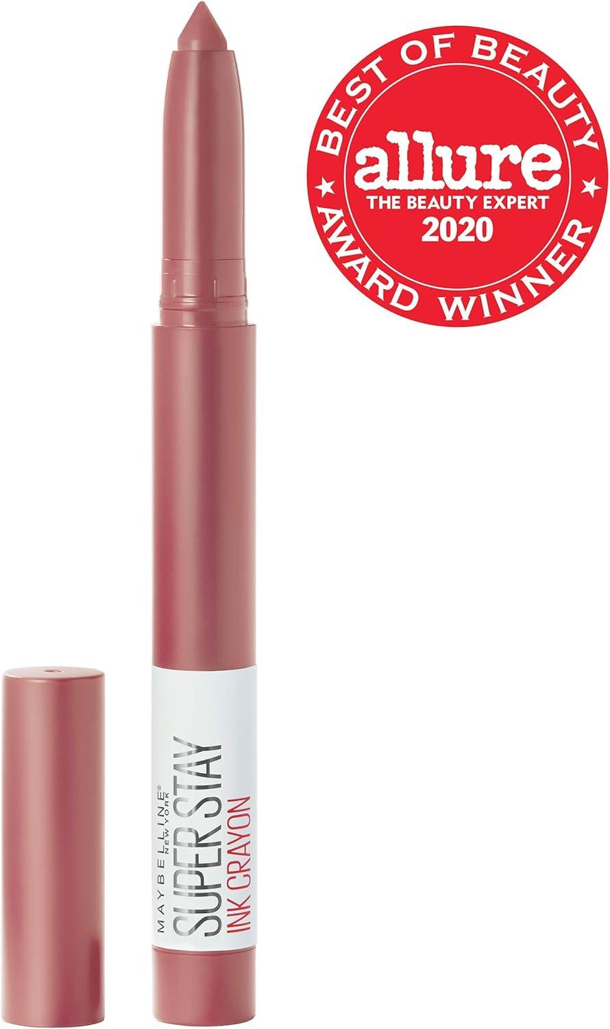 Maybelline Superstay Ink Crayon Lipstick - Lead The Way - 0.04oz