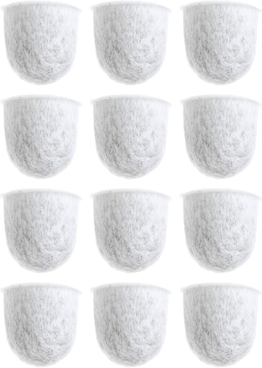 Nispira Water Filter Pod Replacement Compatible with Wolf Gourmet Coffee Maker System 10 cups WGCM100S WGCM110S WGCM120S. Compared to Part WGCM350. 12 Filters