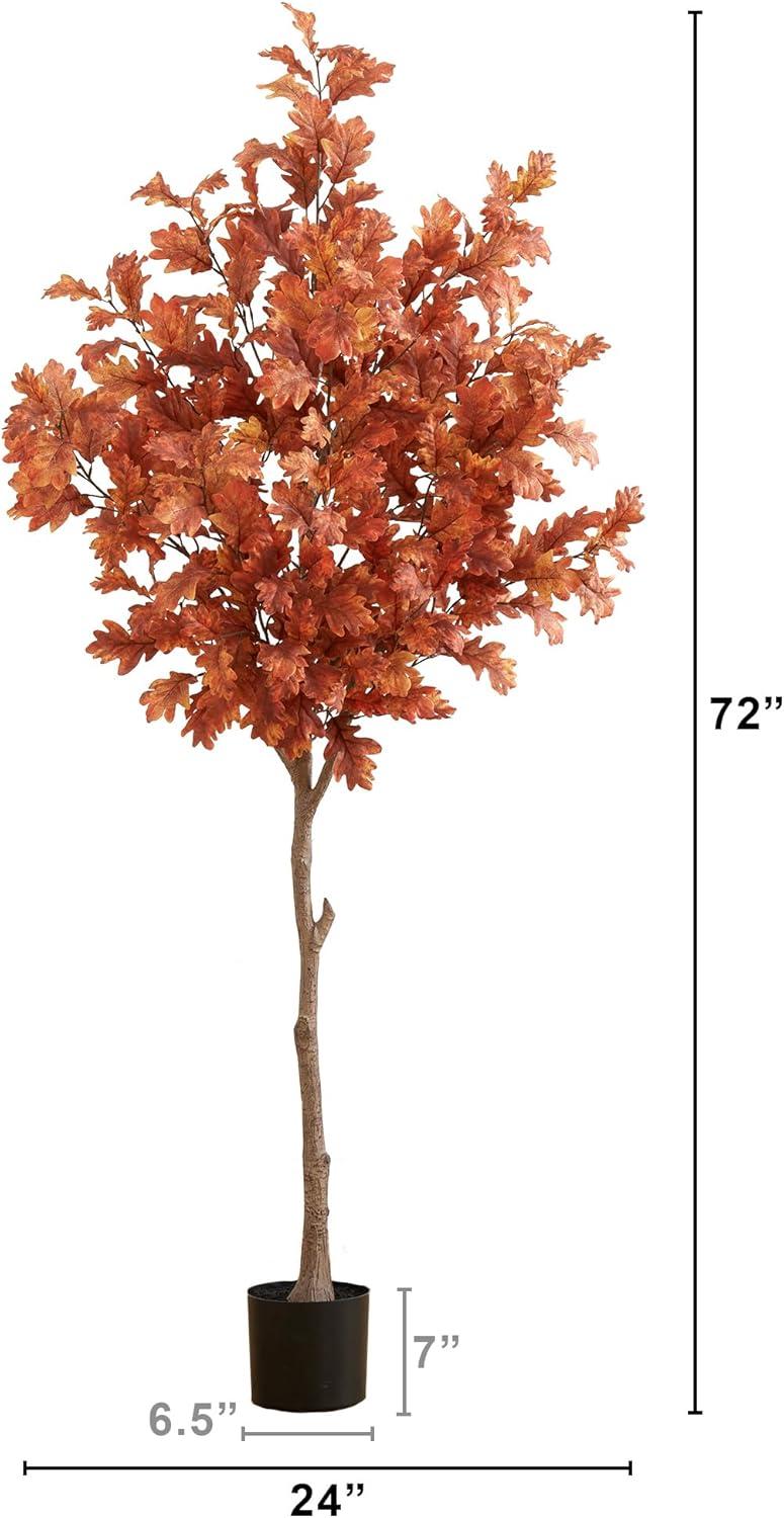 Witte 72'' Faux Foliage Tree in Pot