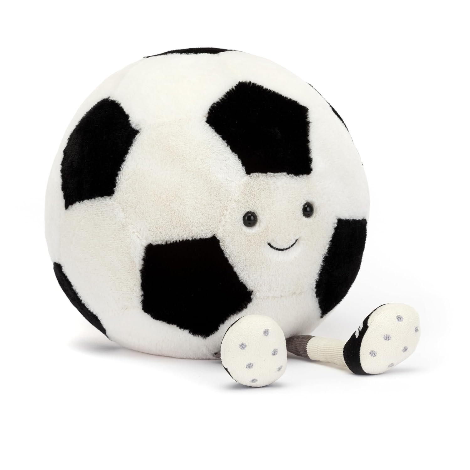 Jellycat ® Small Amusable Sports Soccer Ball Kids Stuffed Animal