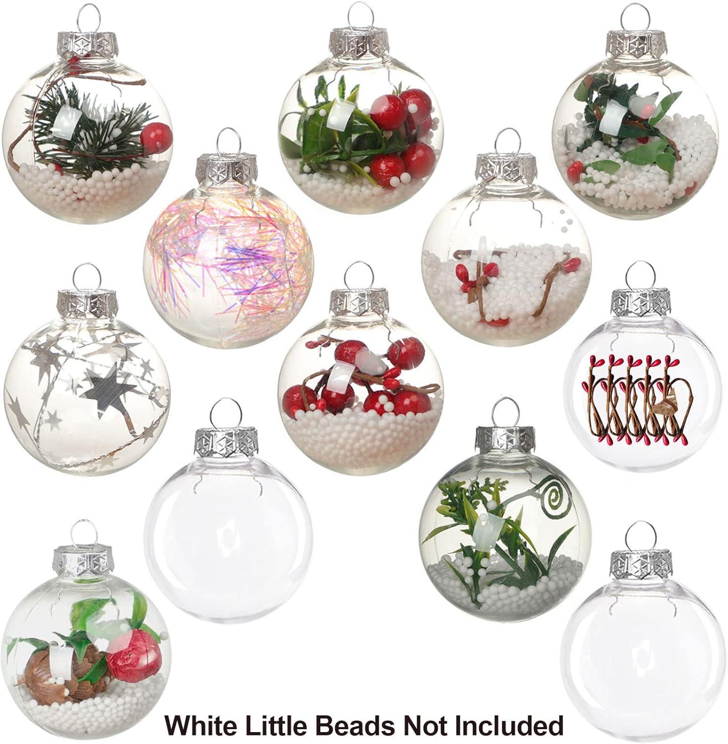 Clearance! Christmas Ornaments 12Pc Christmas Plastic Balls B, 12X Plastic Balls Christmas Decorations Off Promotions!