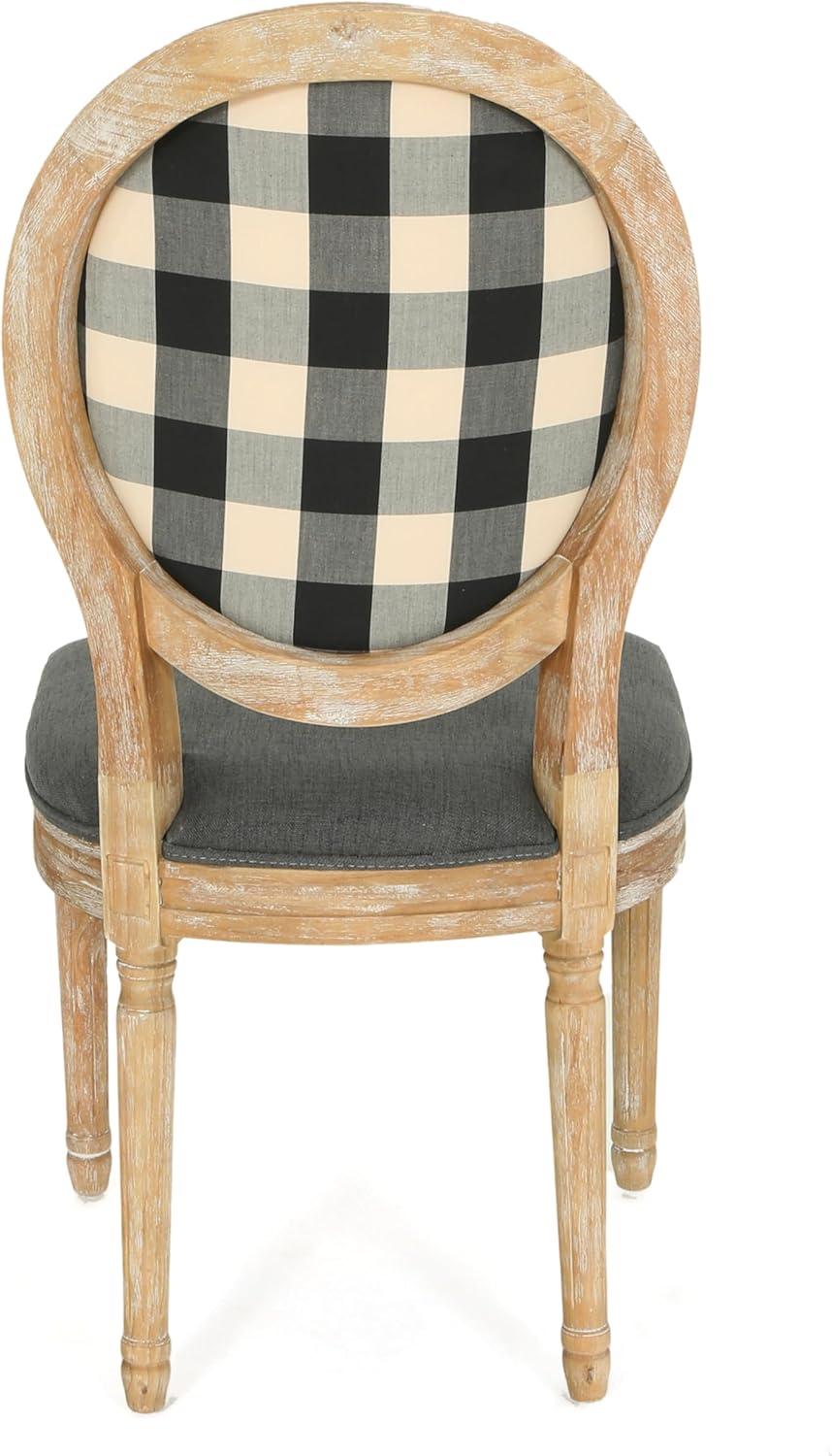 Saratoga Solid Wood King Louis Back Side Chair (Set of 2)