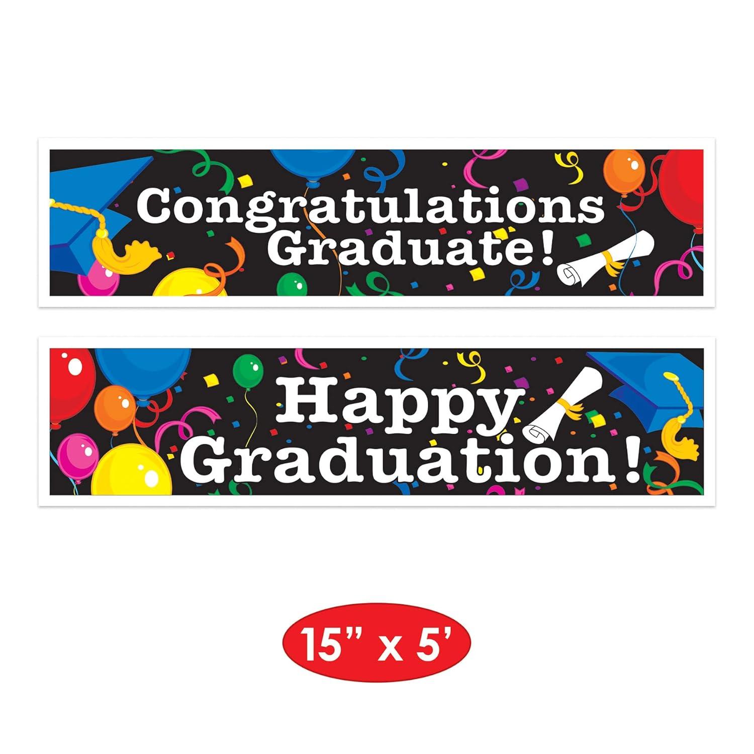 Morris Costumes Graduation Banners