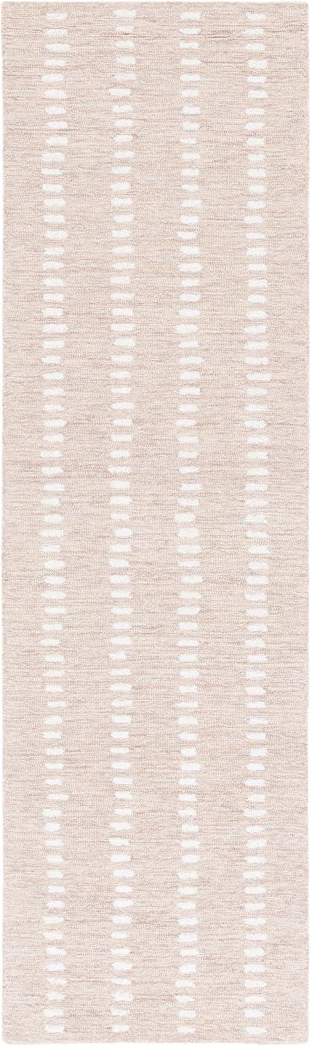 SAFAVIEH Abstract Madrid Striped Geometric Area Rug, Gray/Ivory, 3' x 5'
