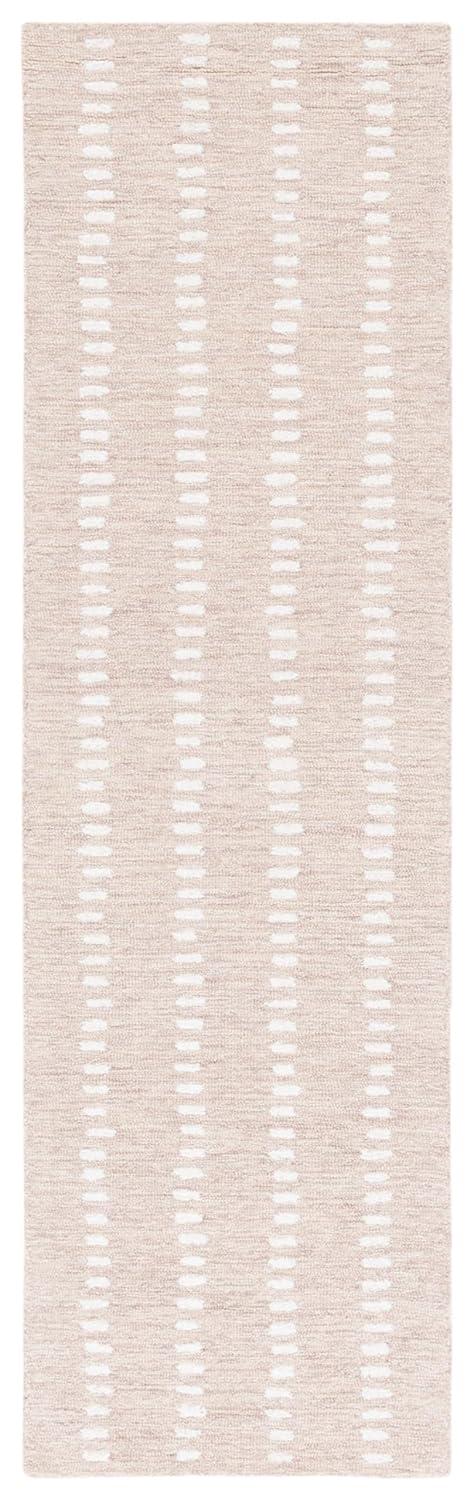 SAFAVIEH Abstract Madrid Striped Geometric Area Rug, Gray/Ivory, 3' x 5'