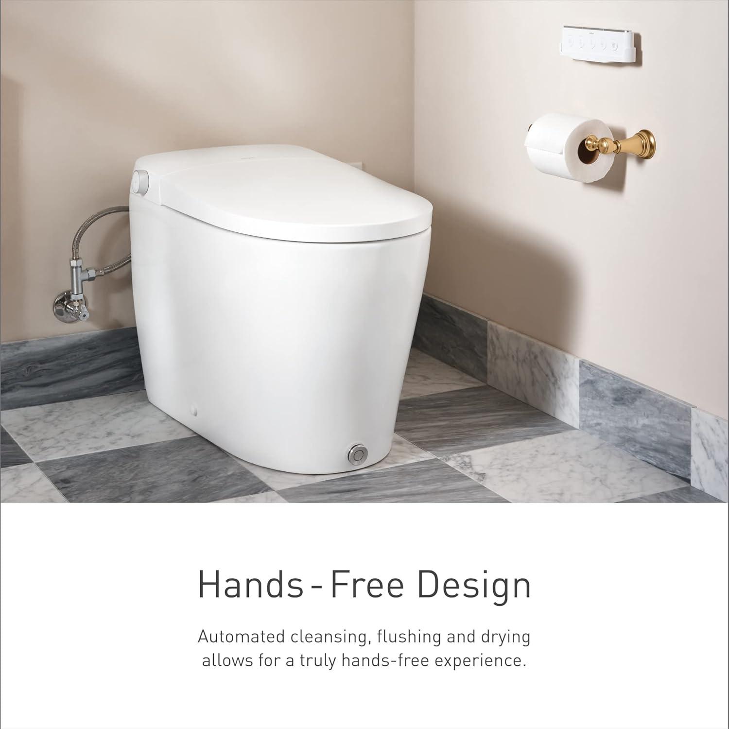 2-Series Electronic Toilet with Auto Flush and Remote