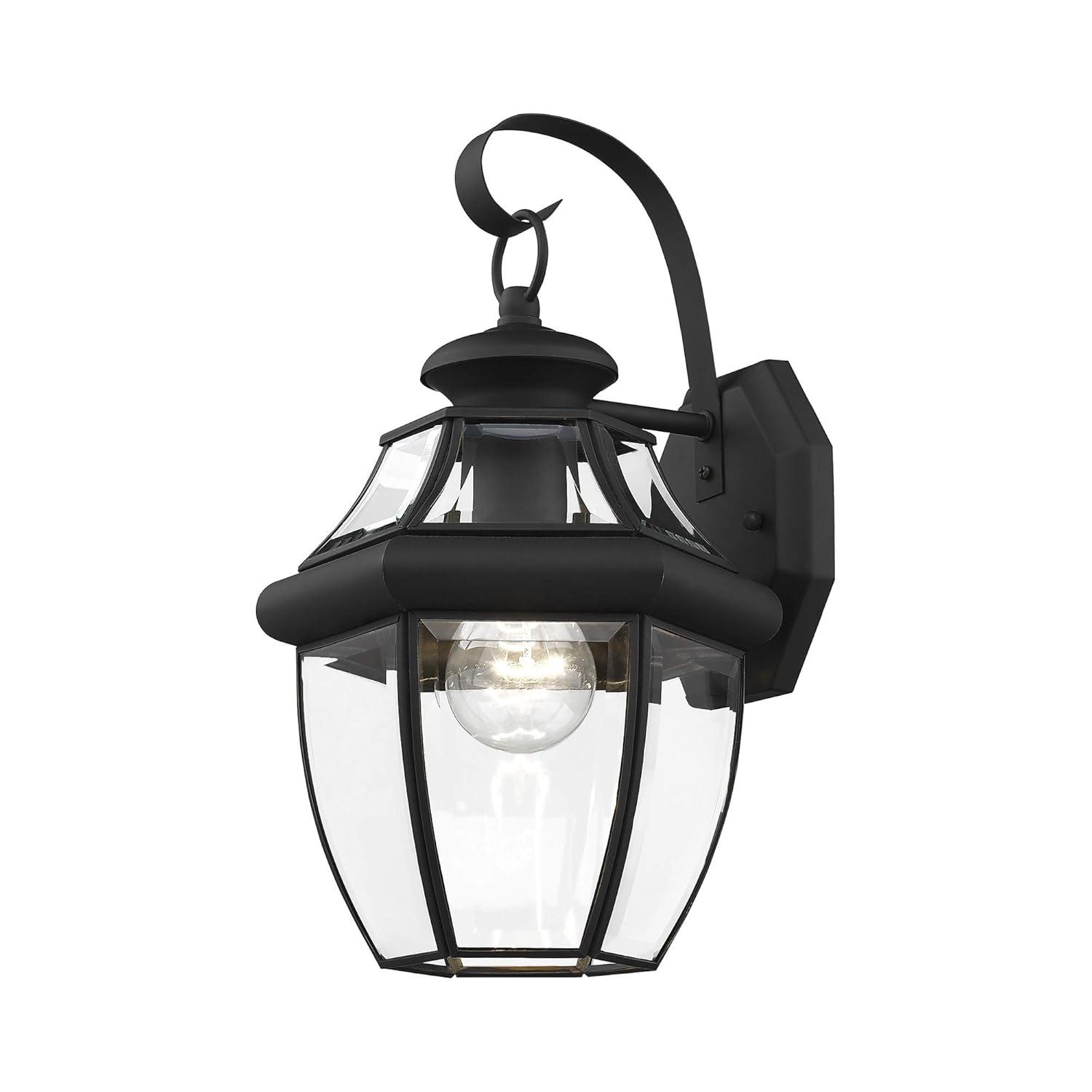 Livex Lighting Monterey 1 - Light Wall Light in  Black
