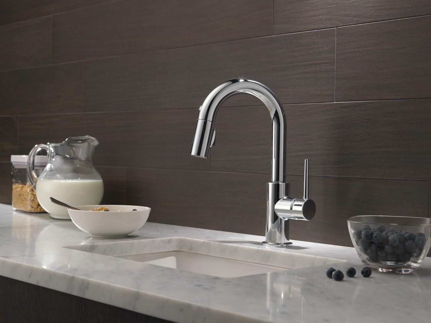 Single Handle Pull-Down Bar/Prep Kitchen Limited Swivel