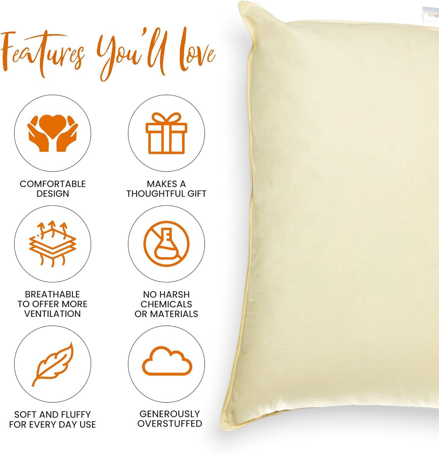 Alwyn Home Bryn Fiber Medium Pillow
