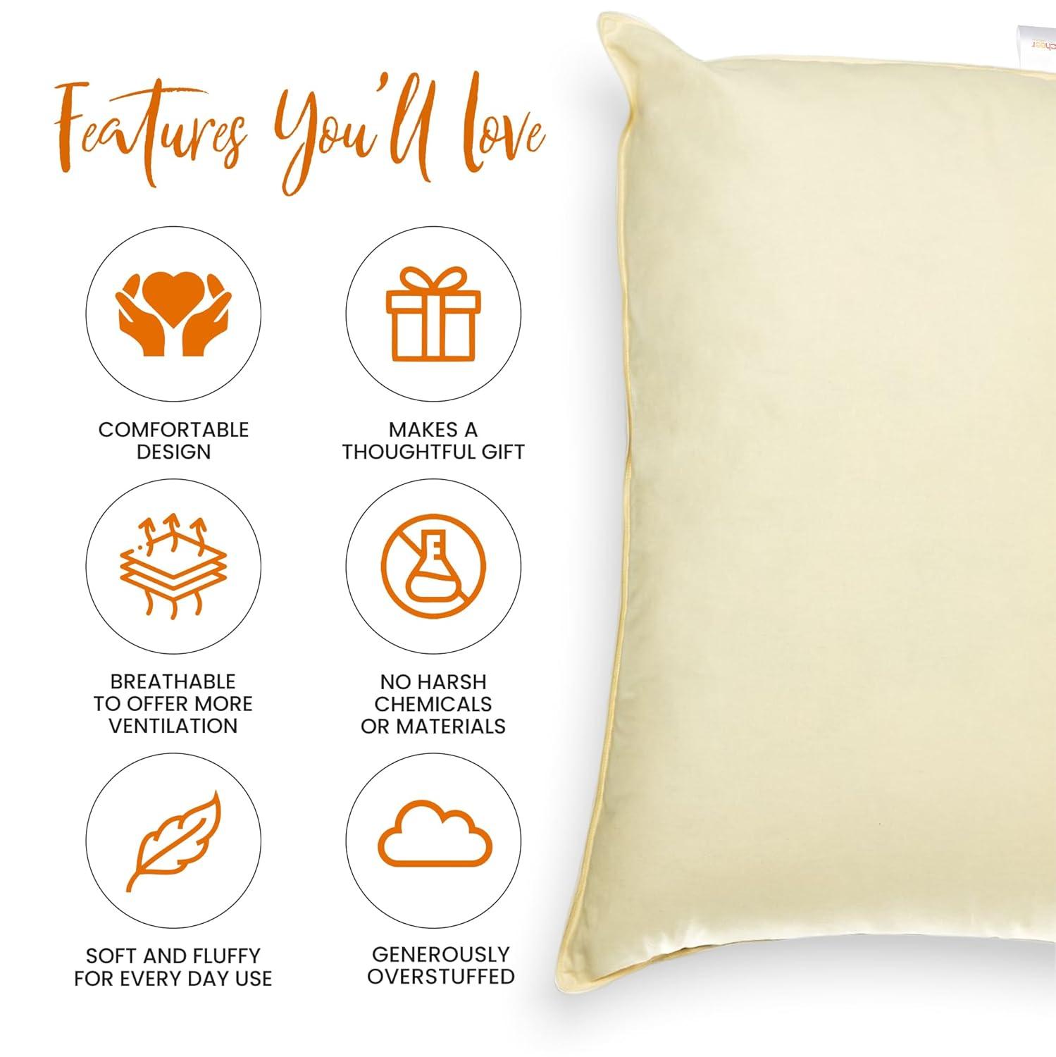 Alwyn Home Bryn Fiber Medium Pillow