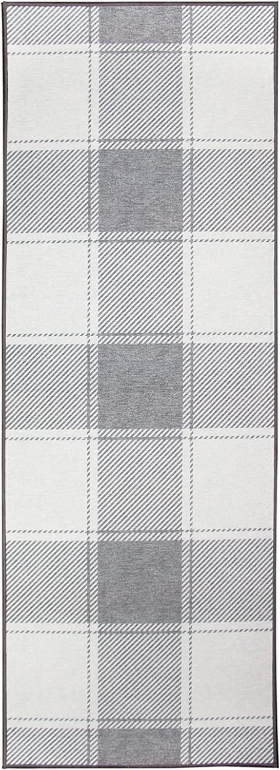 My Magic Carpet Solid Espresso Flatweave Washable Indoor / Outdoor Rug