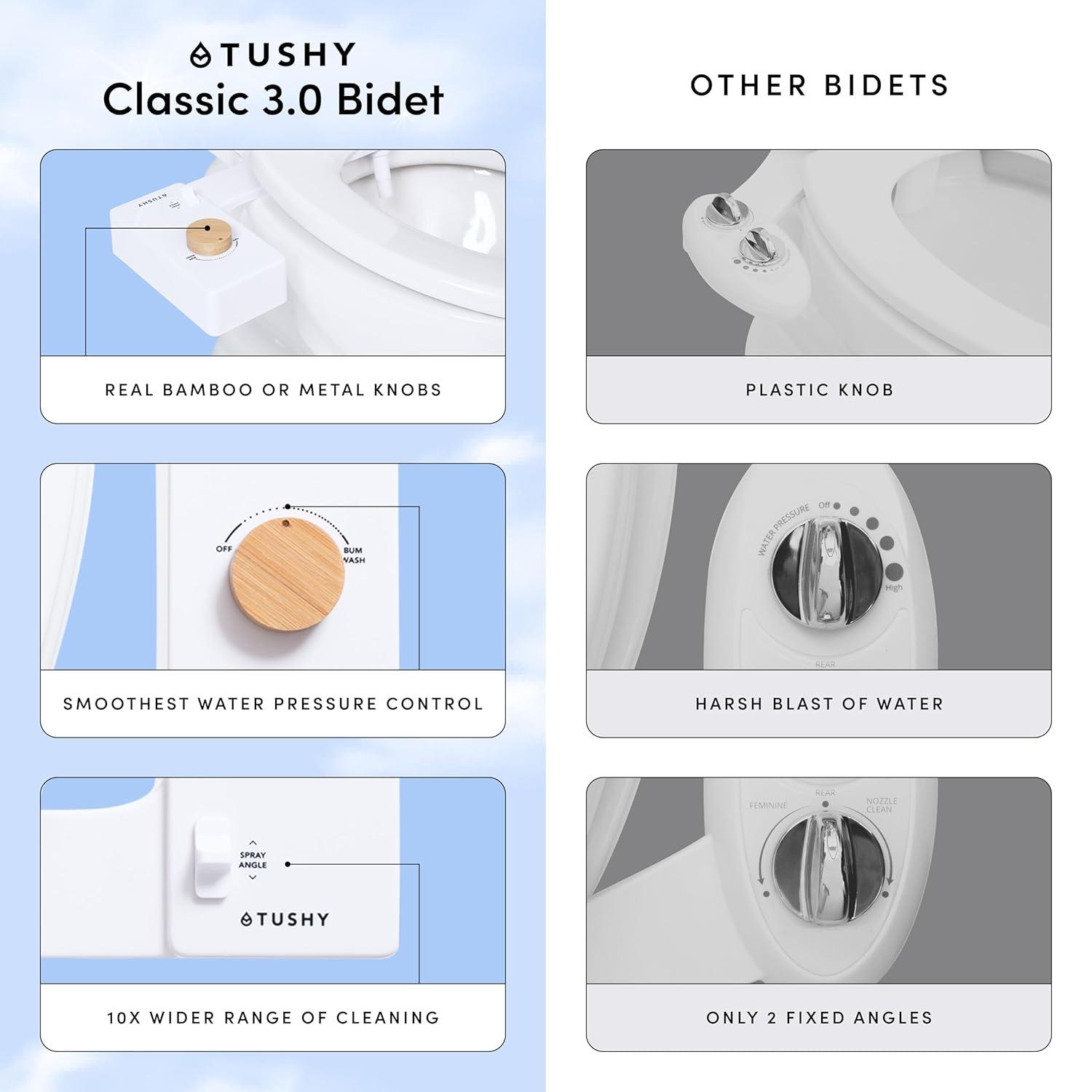 TUSHY Classic 3.0 Bidet Attachment
