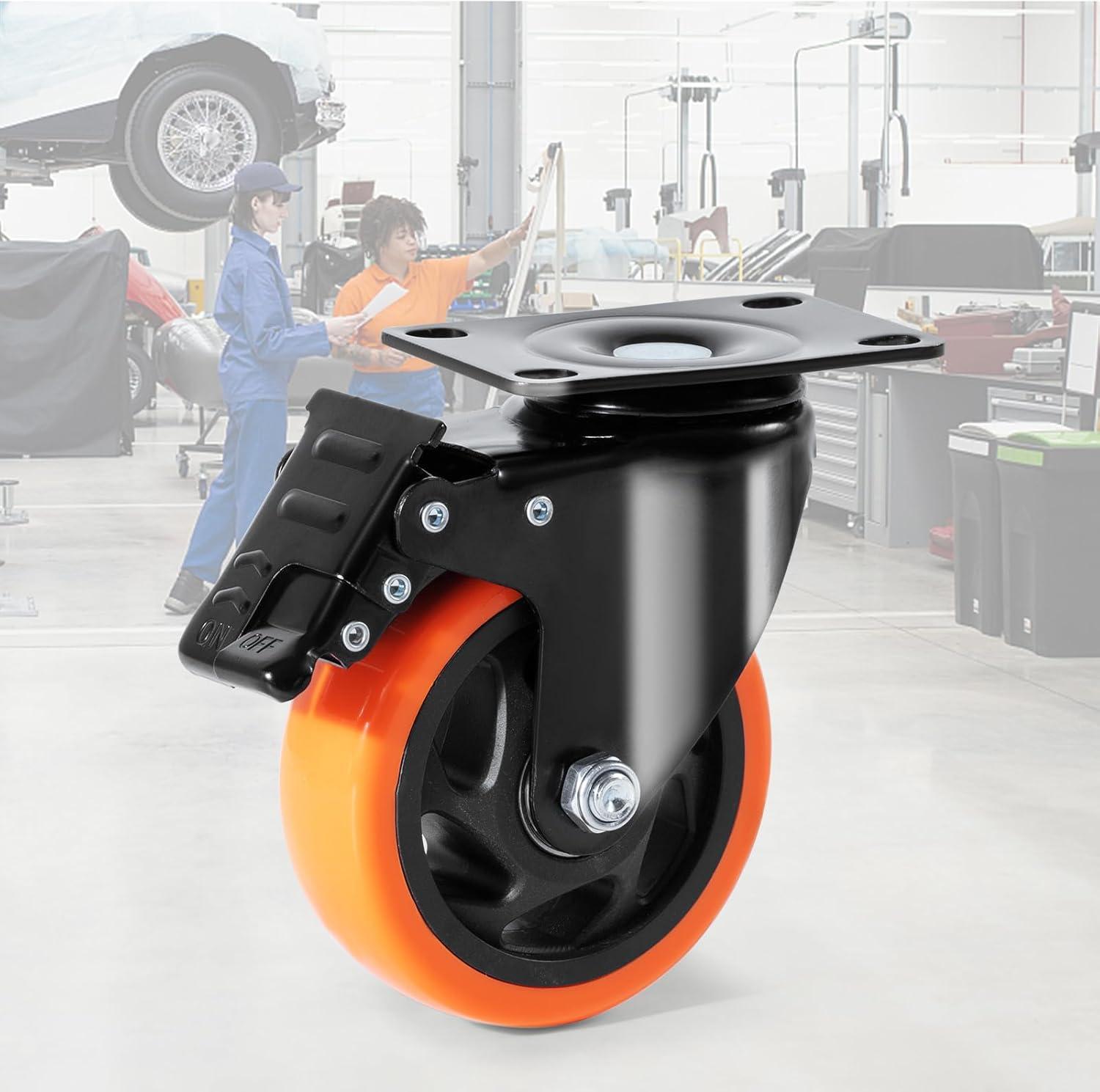 Swivel Plate Casters