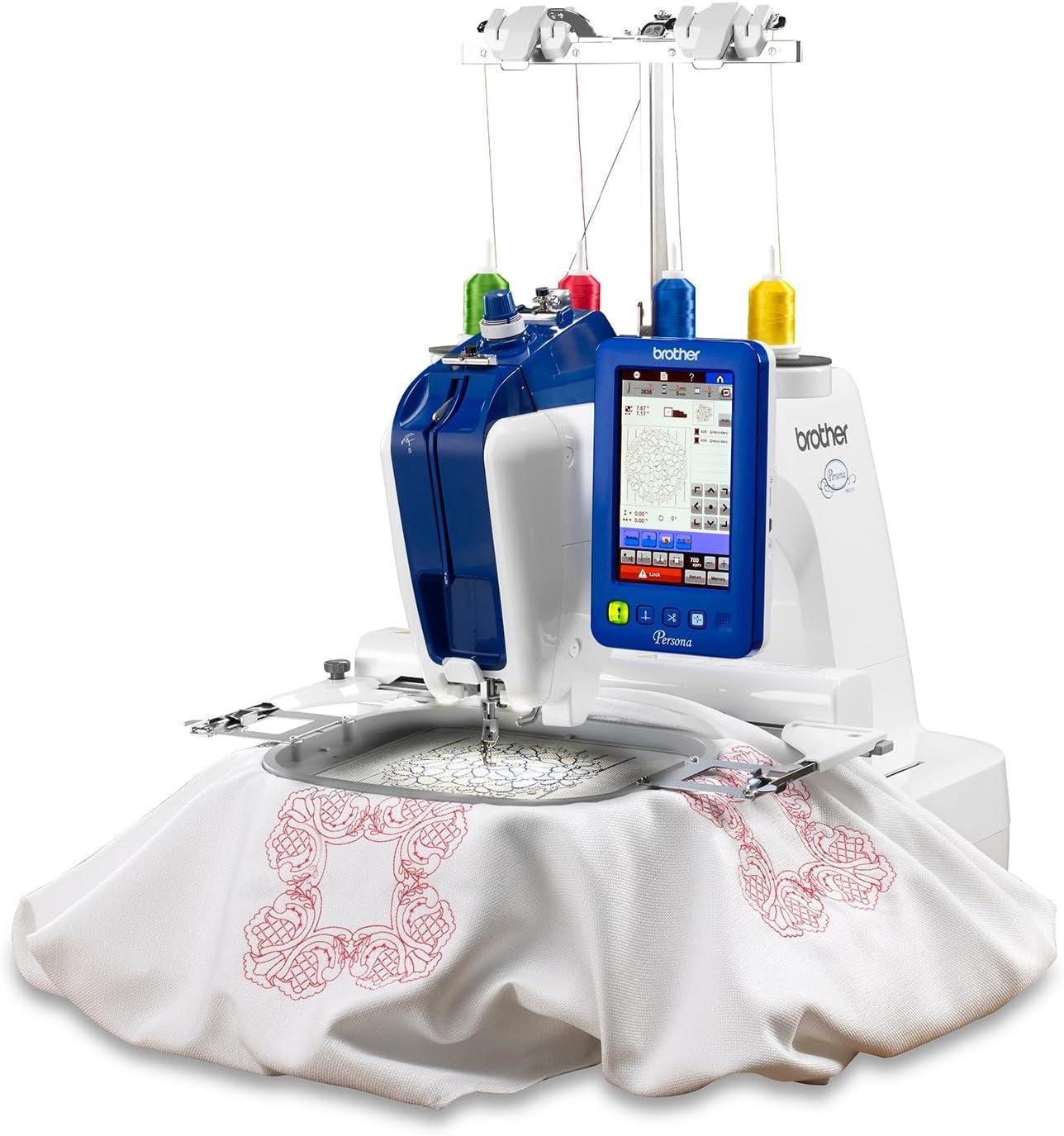 Brother Persona PRS100 Single Needle Embroidery Machine with 4-Spool Thread Stand