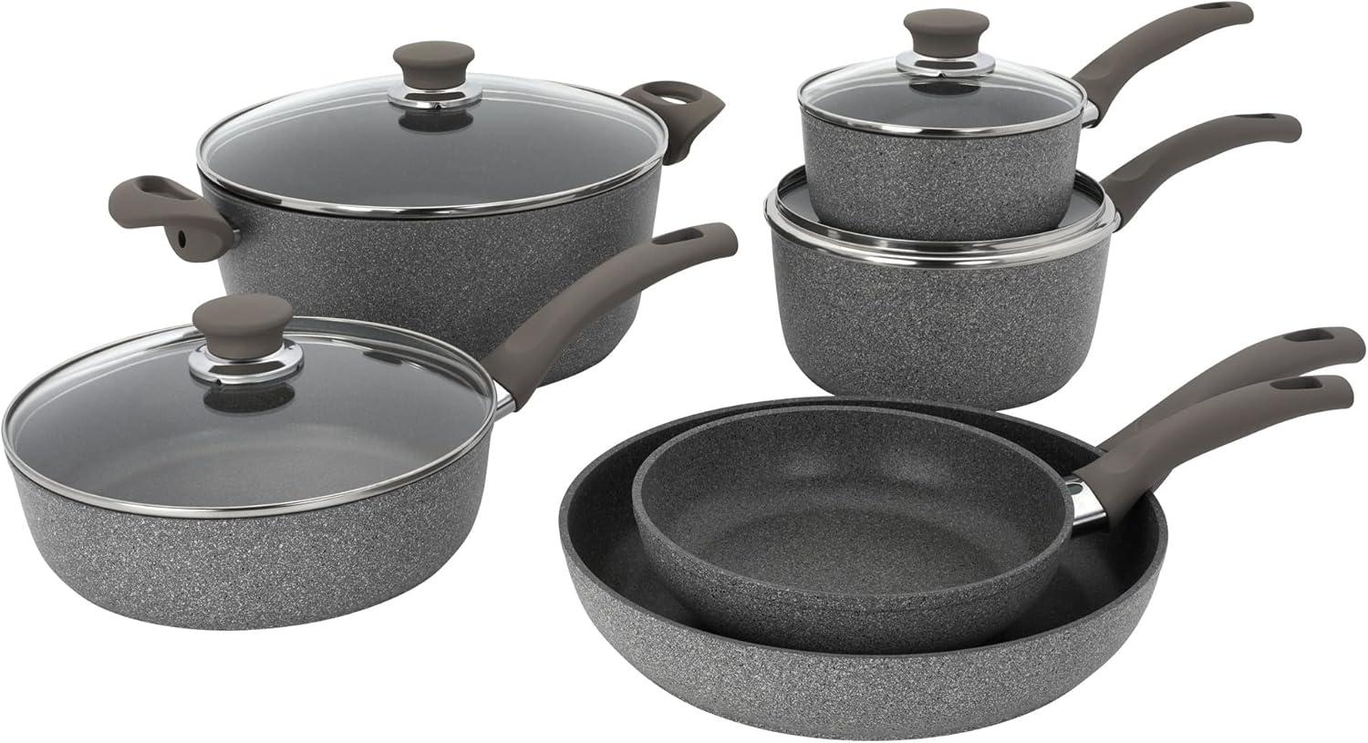 Ballarini Ballarini Modena Forged Aluminum 10-Pc Nonstick Cookware Set